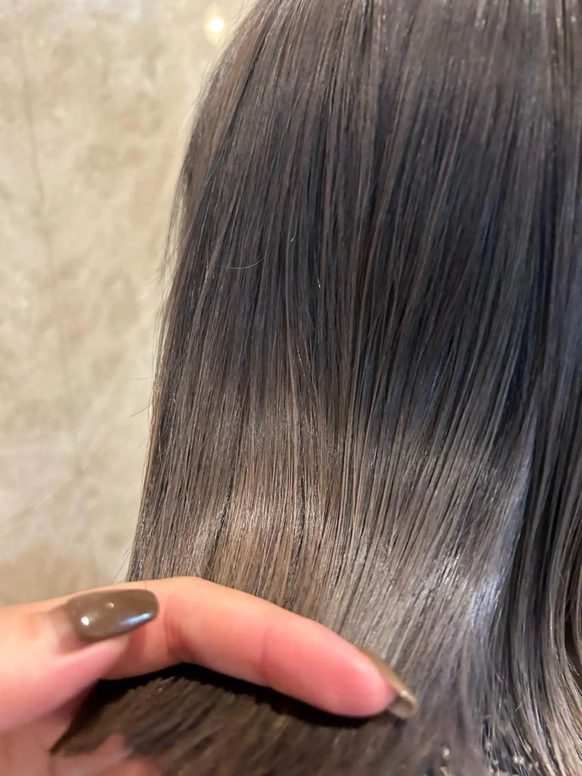 セミロング ヘアカラー トリートメント 🍓 JURiA 🍓のヘアスタイル