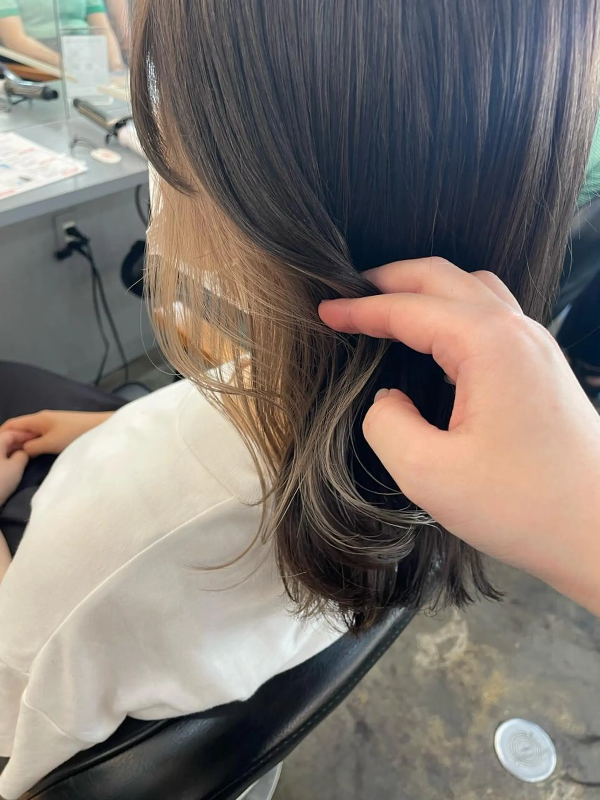 ミディアム 🤍韓国ヘア🇰🇷 タバタサオリ🤍のヘアスタイル