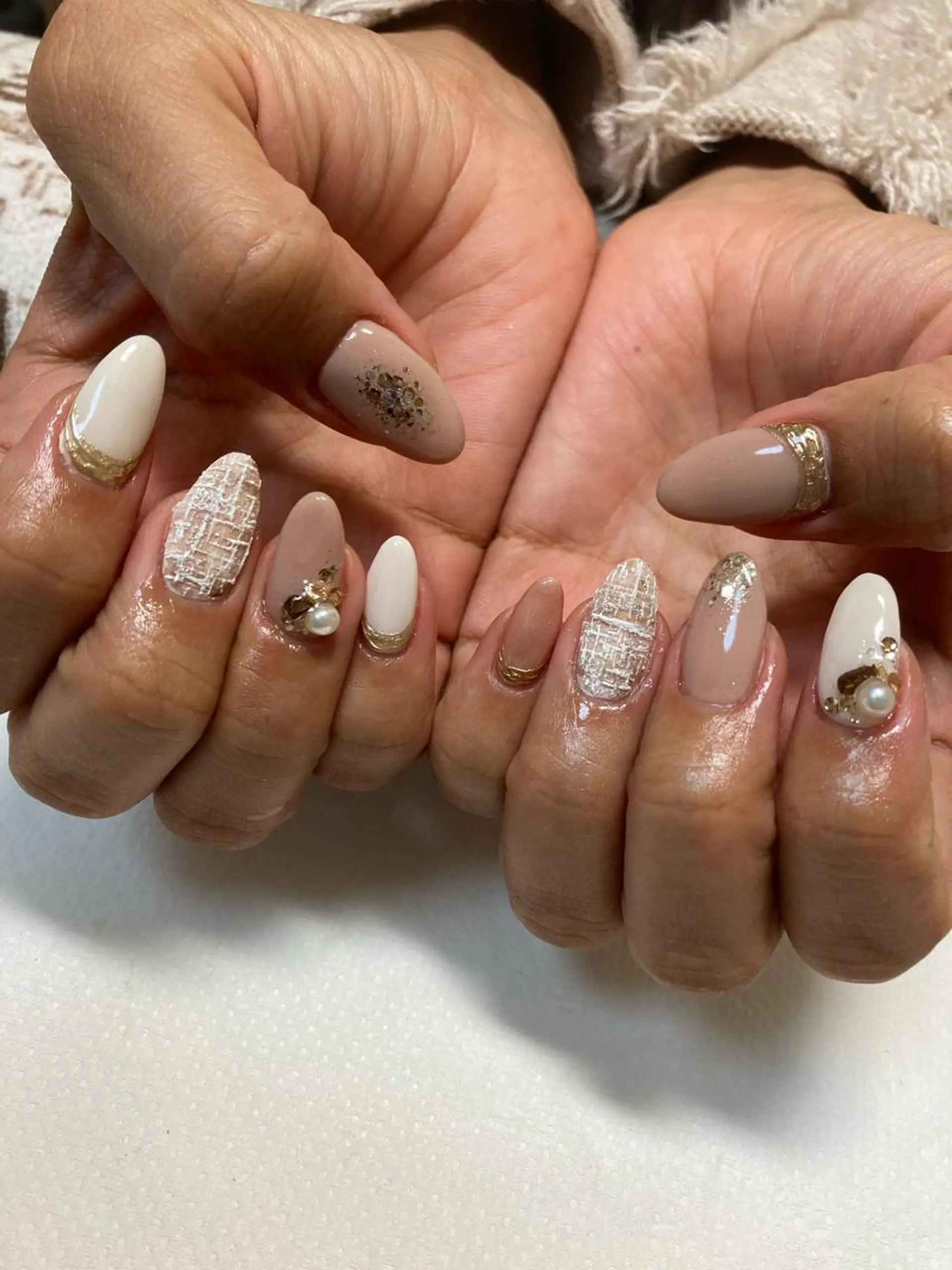 ネイル rukianail 新里のネイルデザイン