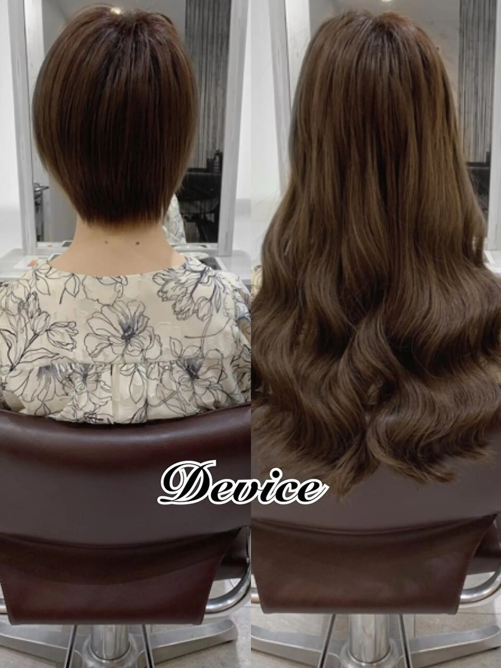ロング カラー ヘアアレンジ エクステ地域最安値★ Device梅田のヘアスタイル