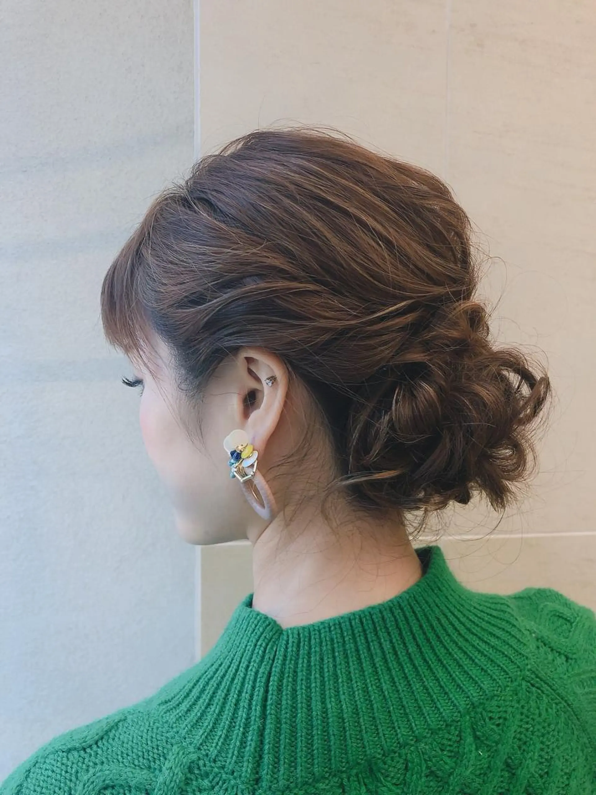 ヘアアレンジ 🌿ニュアンスヘア 🌿福田沙也加のヘアスタイル