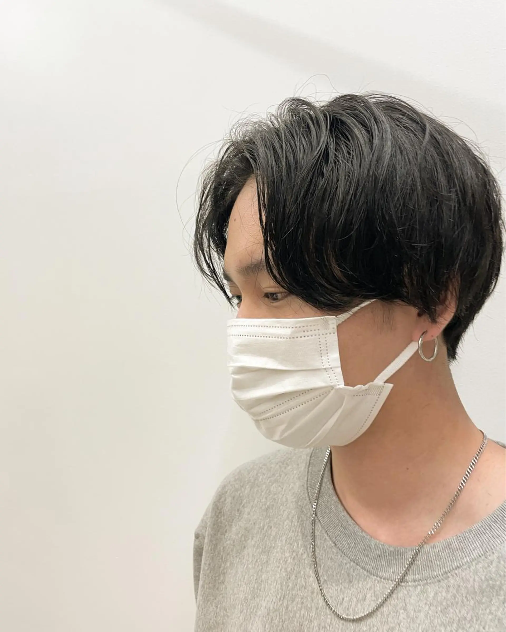 ショート パーマ メンズ Saki サキのヘアスタイル