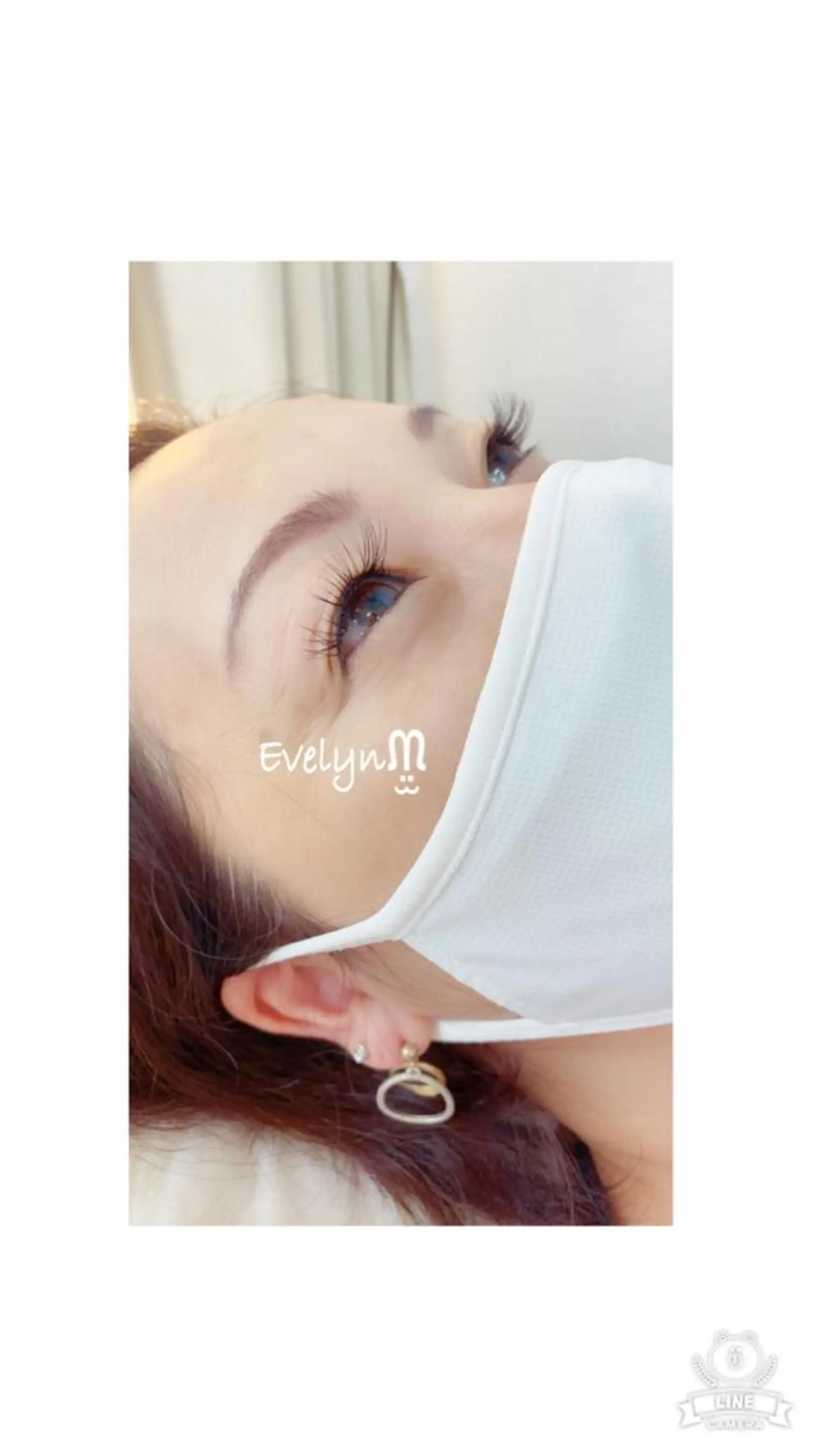 マツエク・マツパ 付け放題 カラーマツエク フラットラッシュ ミンク アップワードラッシュ Salon de Rei /Kumiのマツエク・マツパデザイン