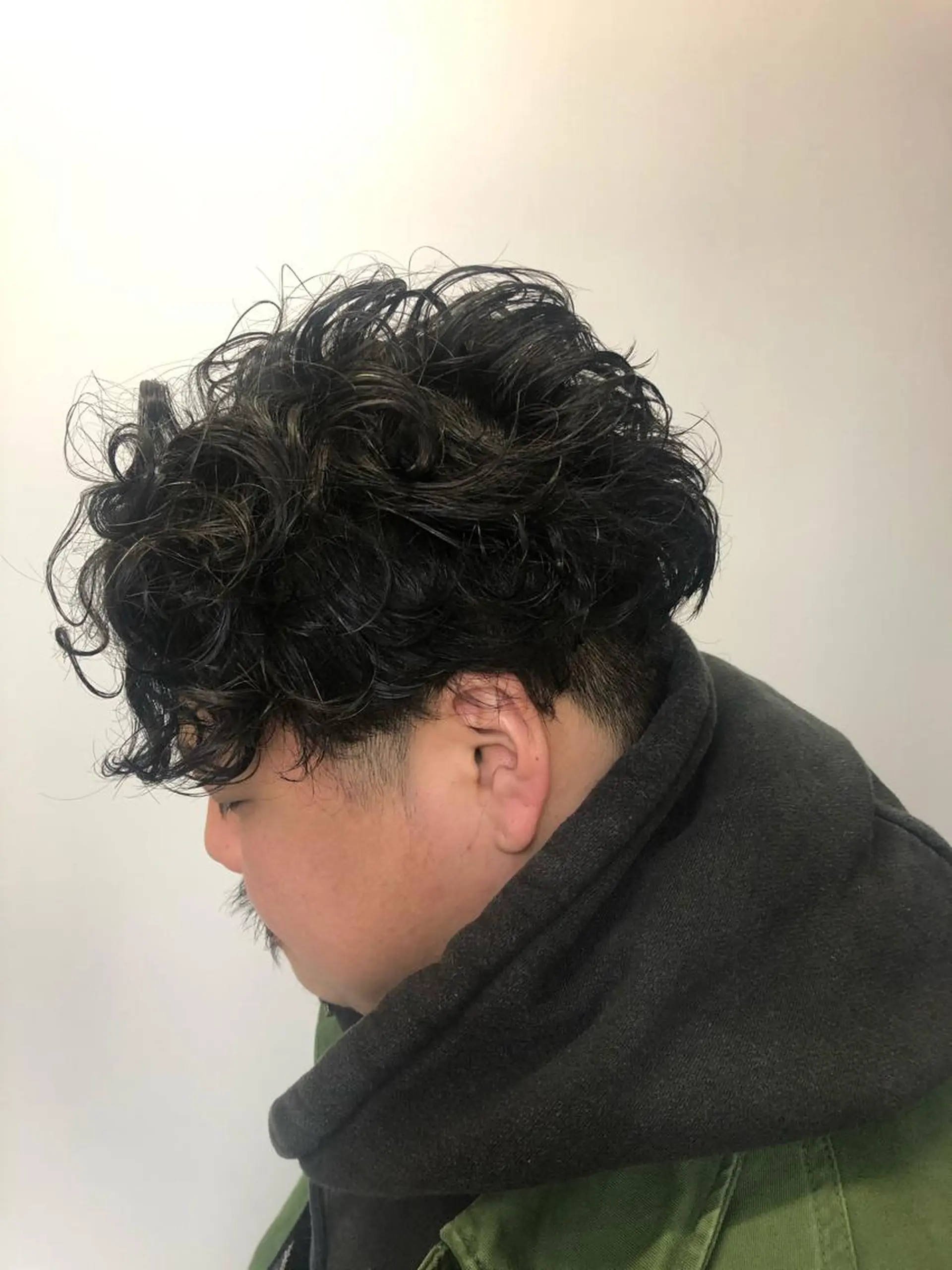 ショート パーマ メンズ Steelo  渋谷所属・✴︎赤み除去カラー daichi✴︎のヘアスタイル