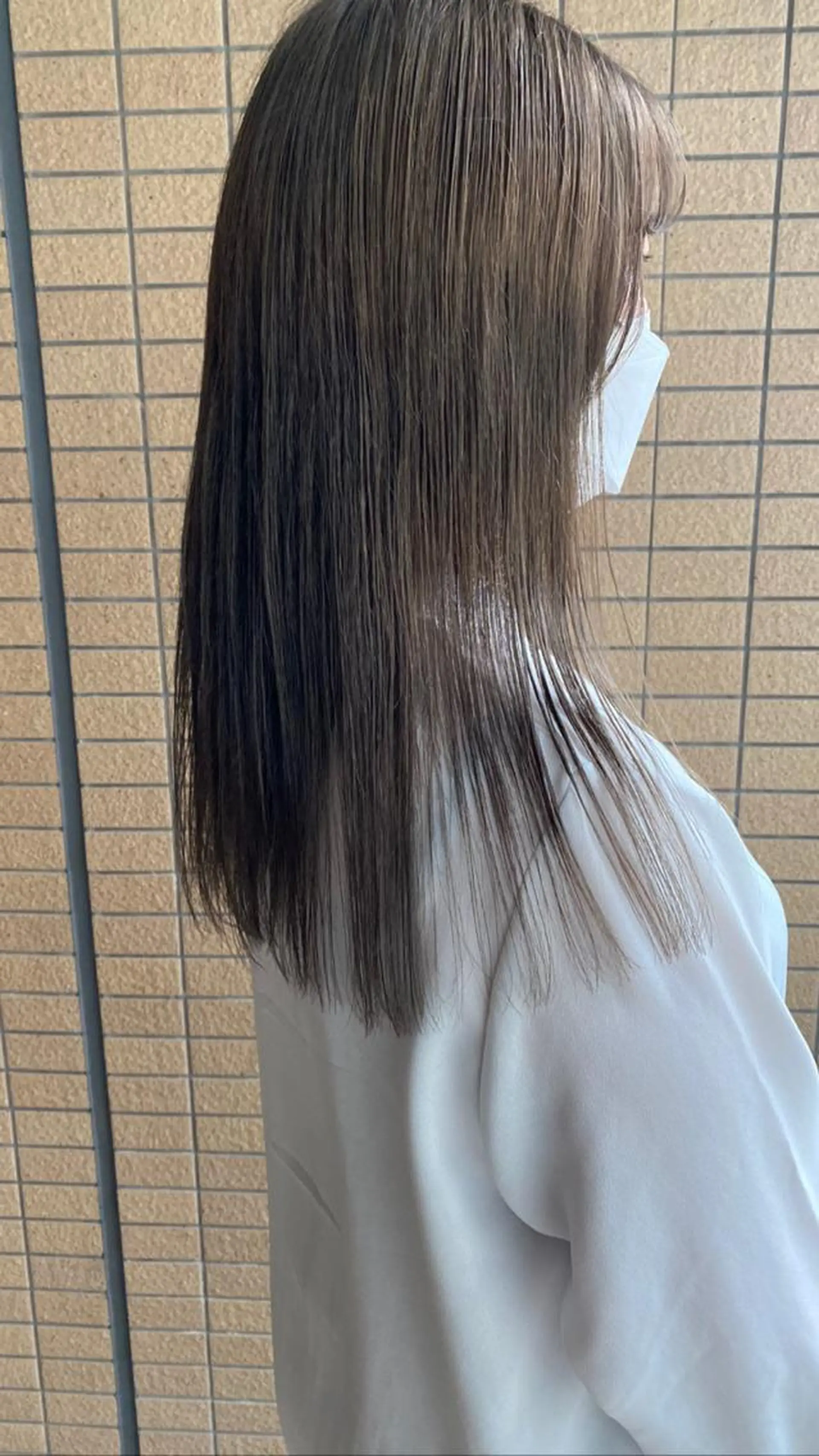 ロング カラー グレージュ ｲﾁｶﾜ ﾐｵ/ minim hairのヘアスタイル