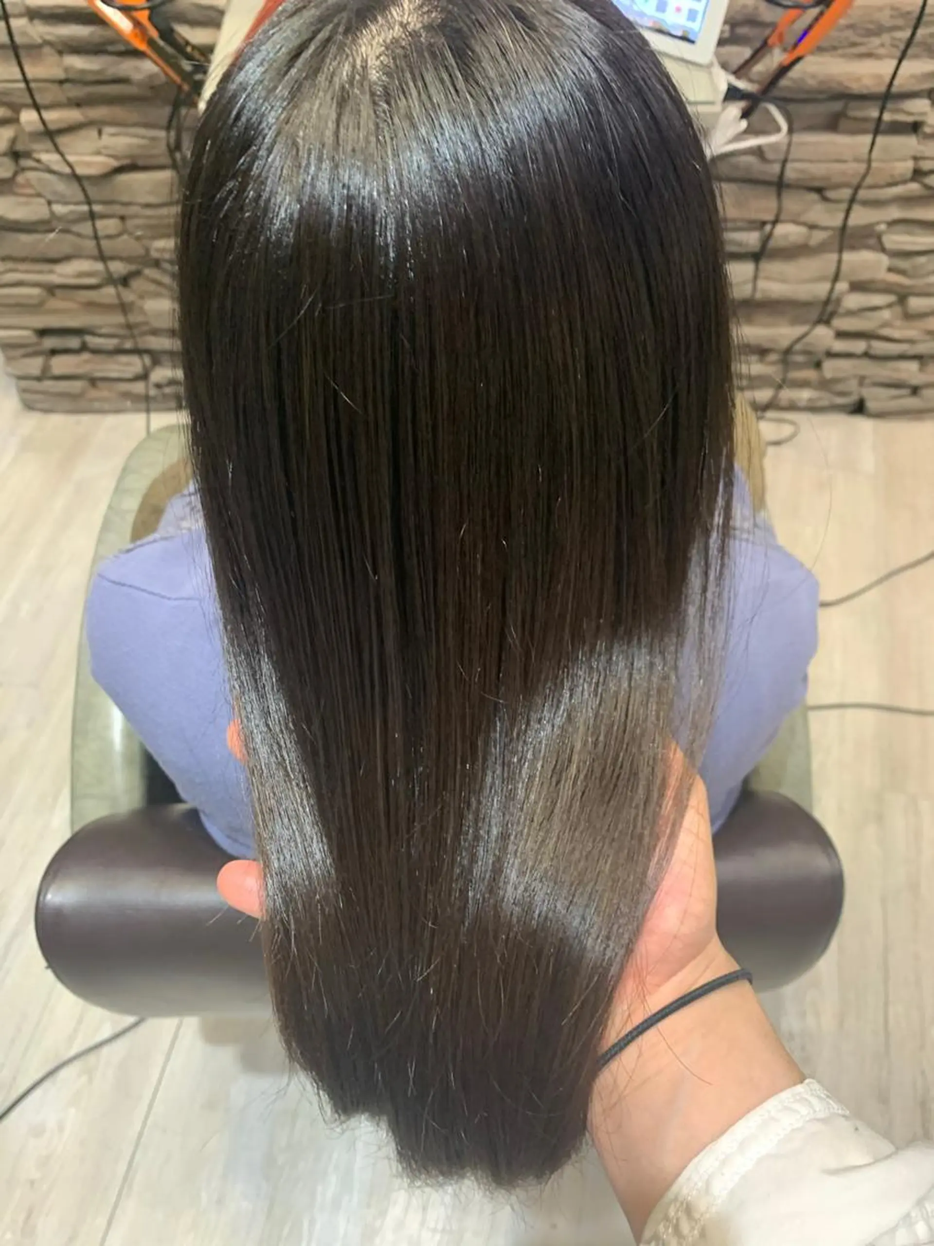 セミロング 髪質改善 トリートメント ヘアリゾートA i 秋葉原店のヘアスタイル