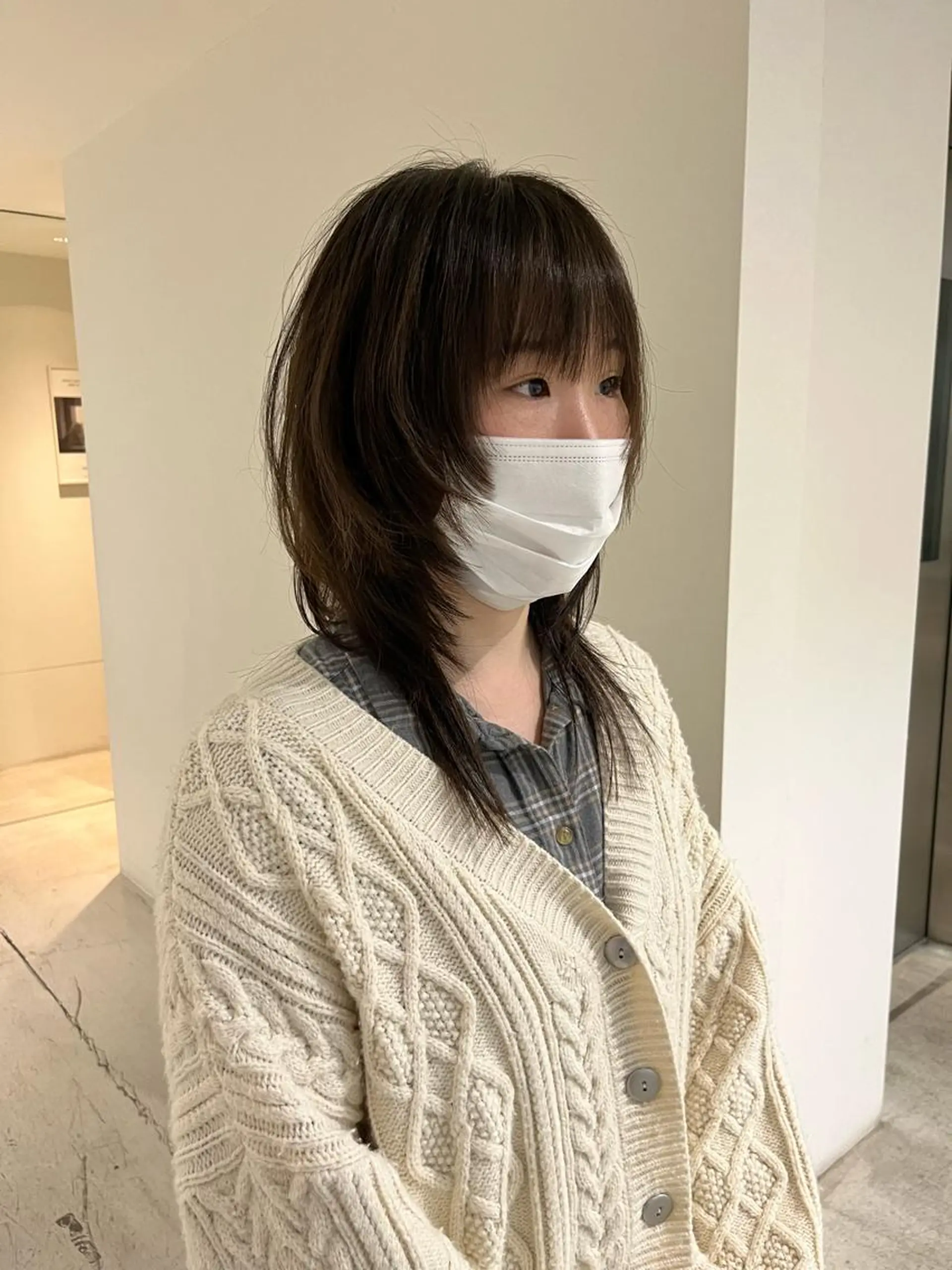セミロング ANY／ Nanaのヘアスタイル