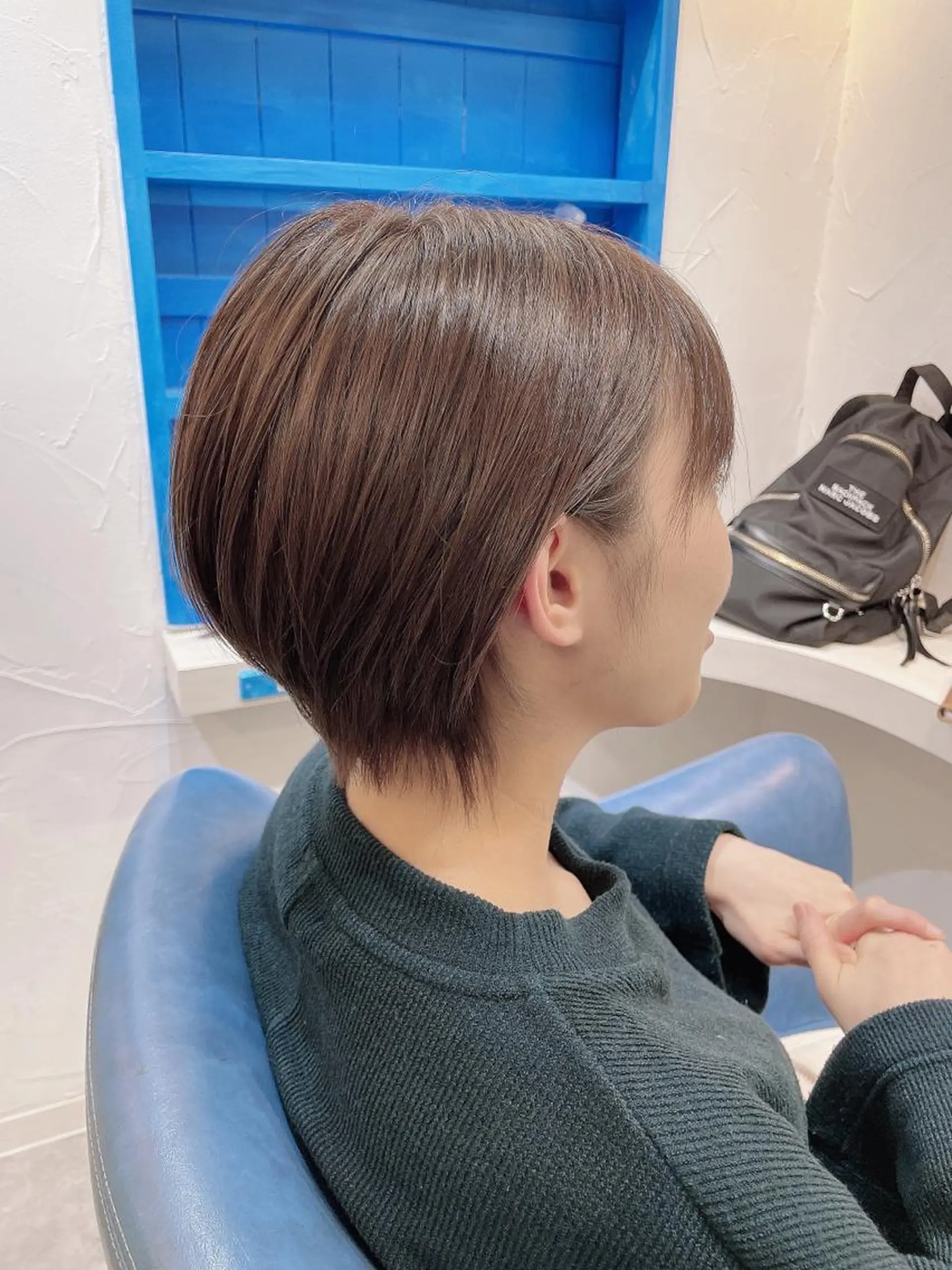 ショート ショートボブ ボブ ショートヘア カット ヘアカラー トリートメント ヘッドスパ 中目黒✂︎店長✂︎ TOMOHIROのヘアスタイル