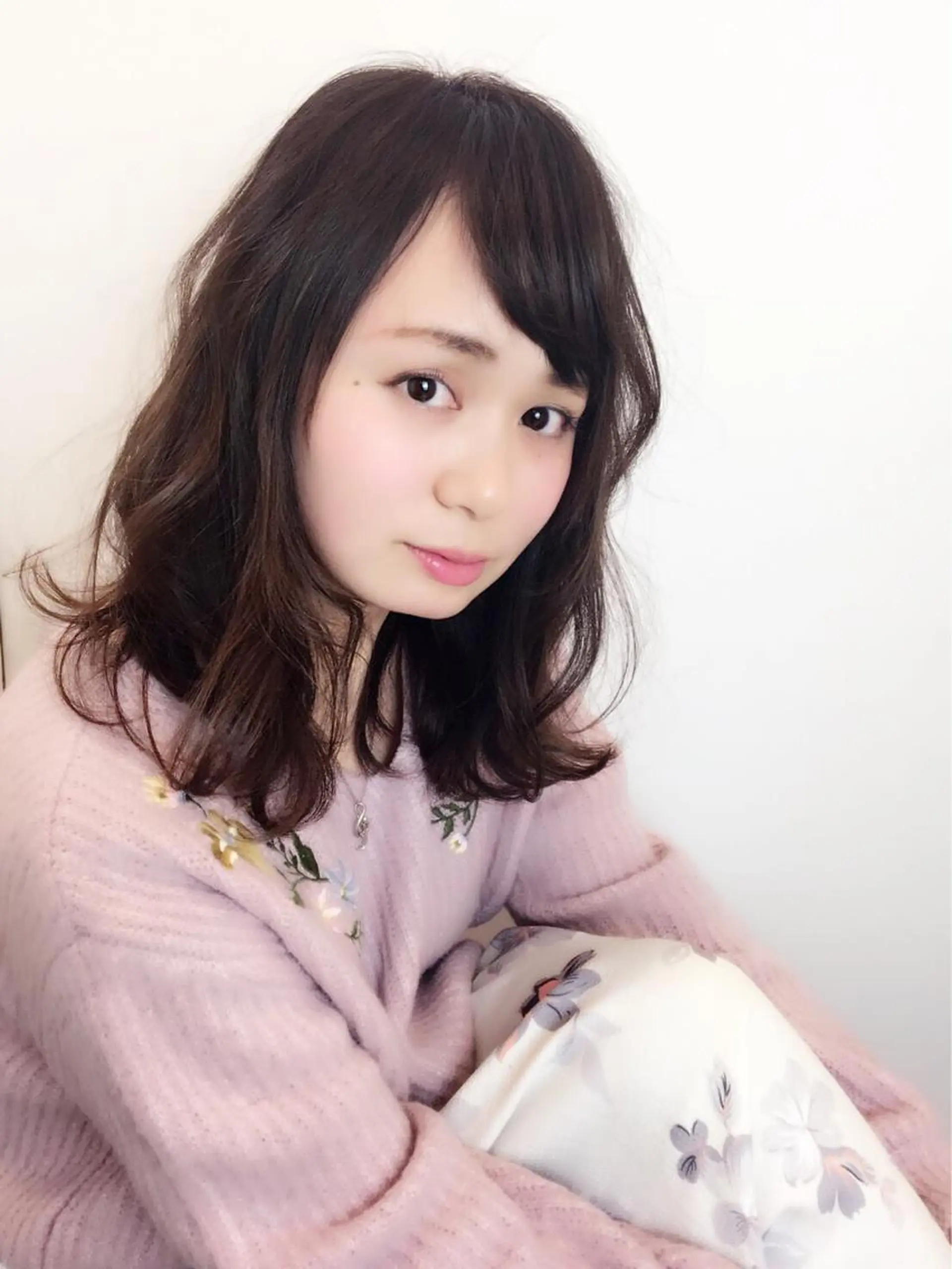 ミディアム カラー イルミナカラー カット ヘアカラー ハイライト/髪質改善 ✂️十河祐輝のヘアスタイル