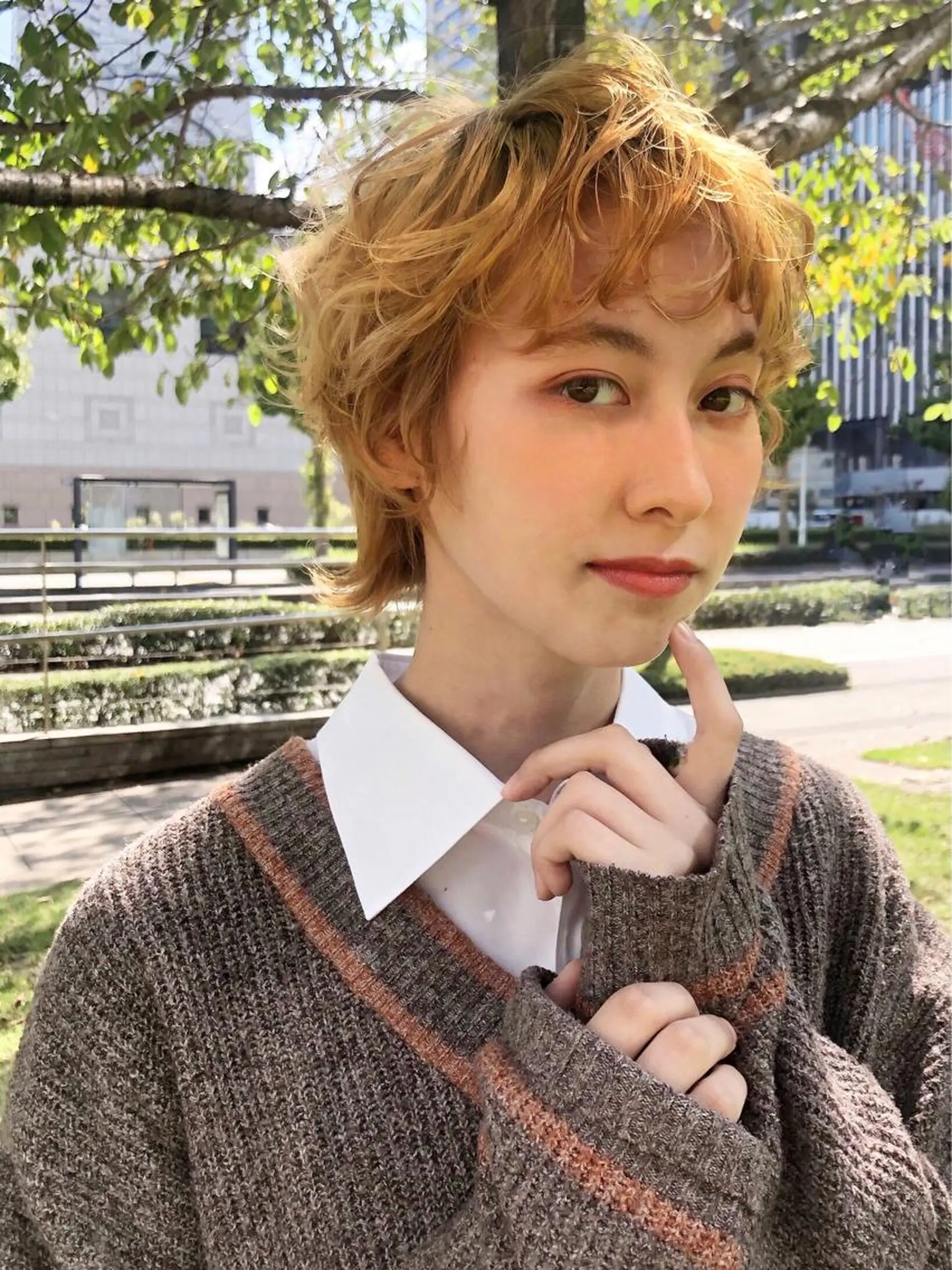 ショート カラー ヘッドスパ 🌱艶髪カラー🌱 Karinのヘアスタイル