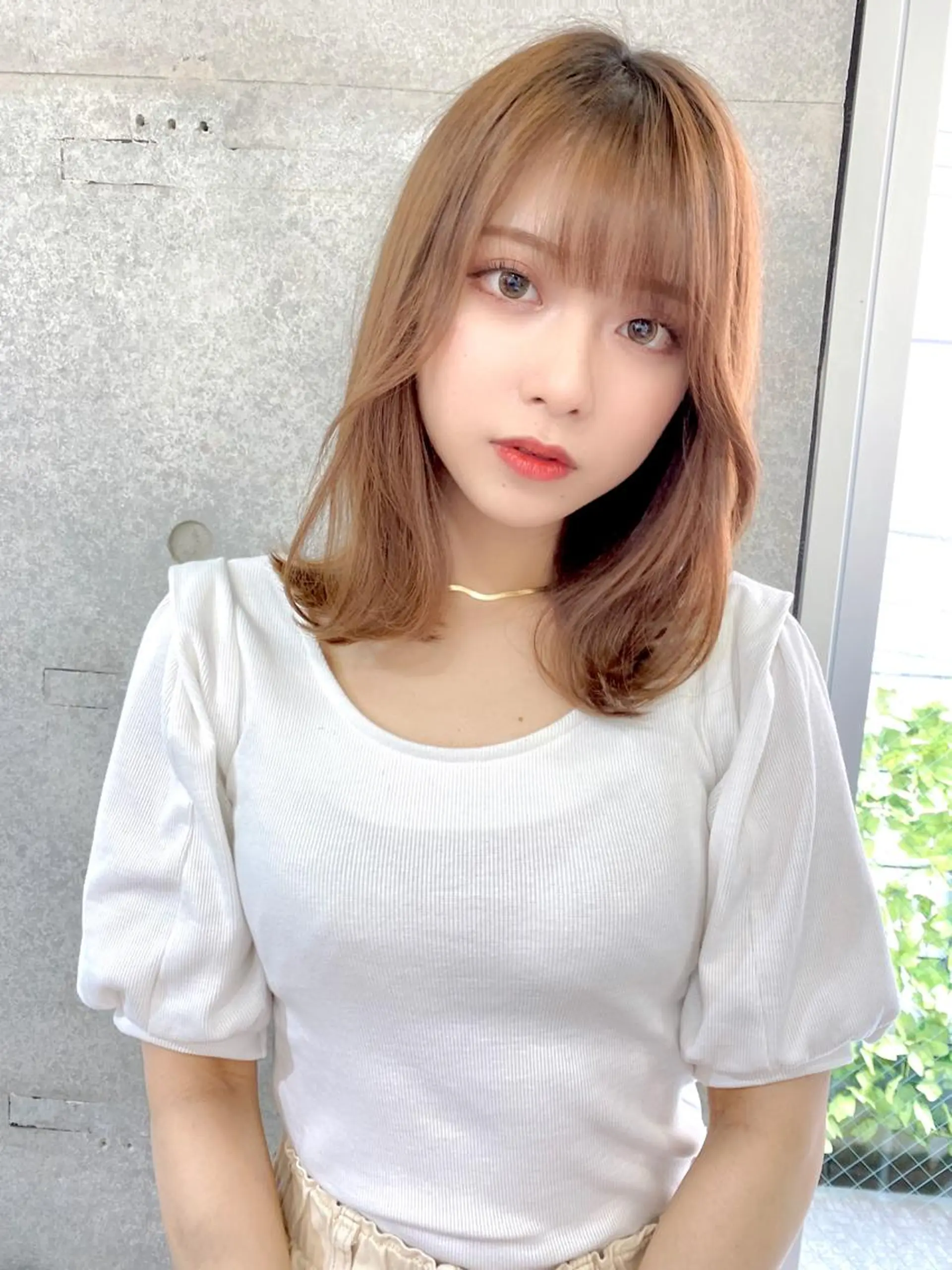 ミディアム カラー 似合わせレイヤー 🇰🇷荒木洋文のヘアスタイル