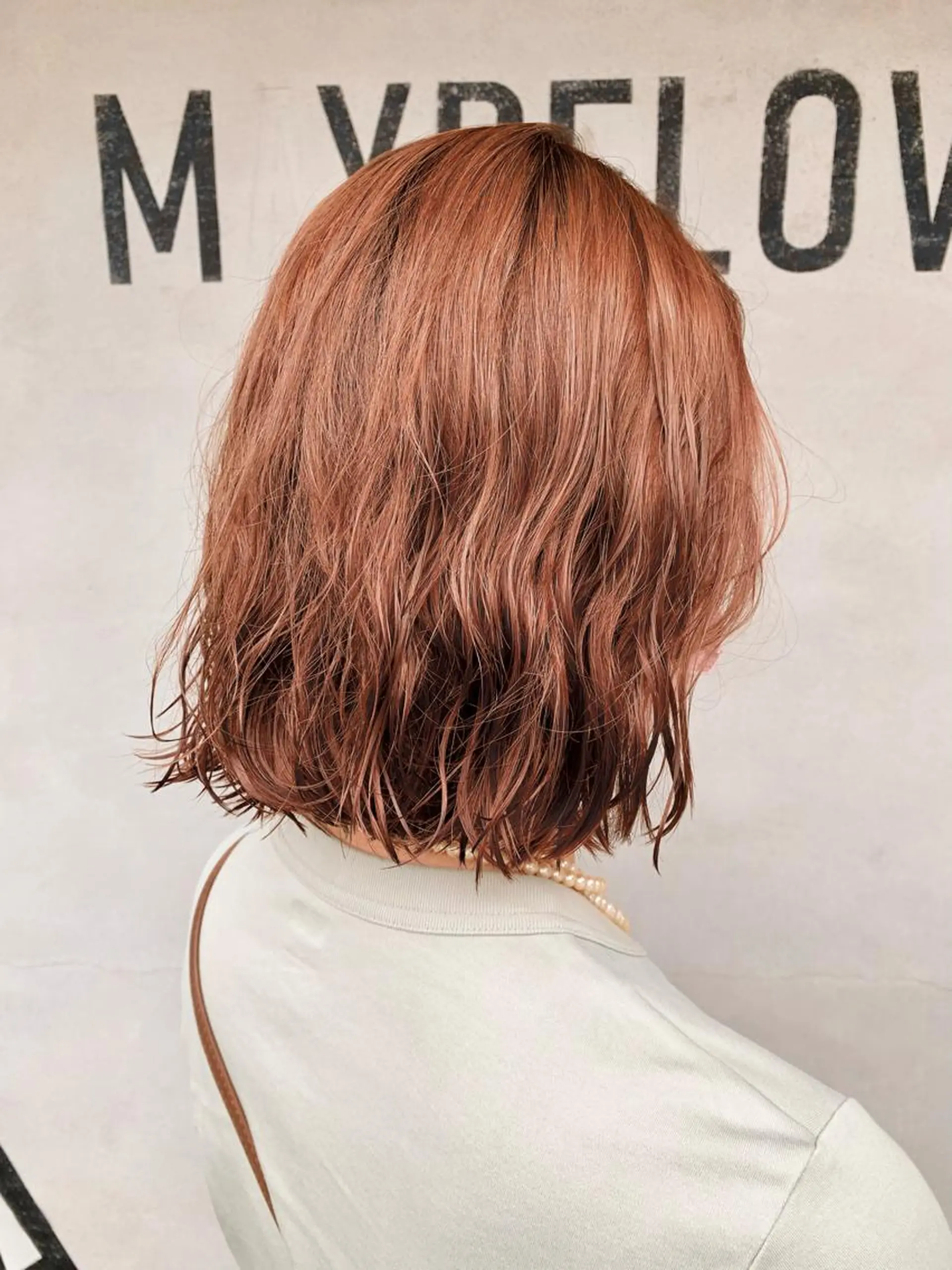 ミディアム ヘアカラー トリートメント ︎︎☺︎ yuri ︎︎☺︎のヘアスタイル