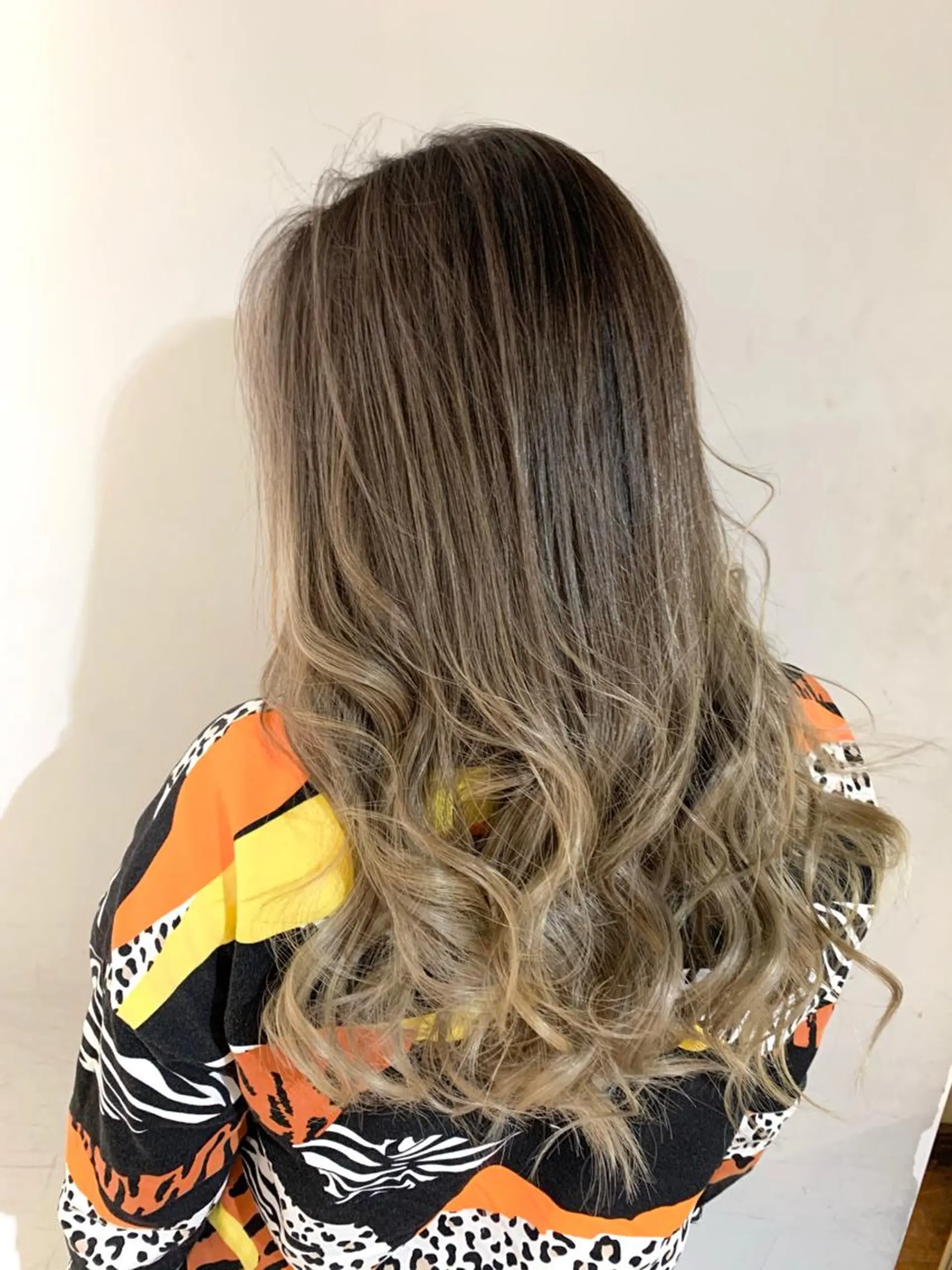 ロング カラー キッズ グラデーションカラー 外国人風カラー Leverage所属・【店長】外国人風 メンズヘア尾上雄輝のヘアスタイル