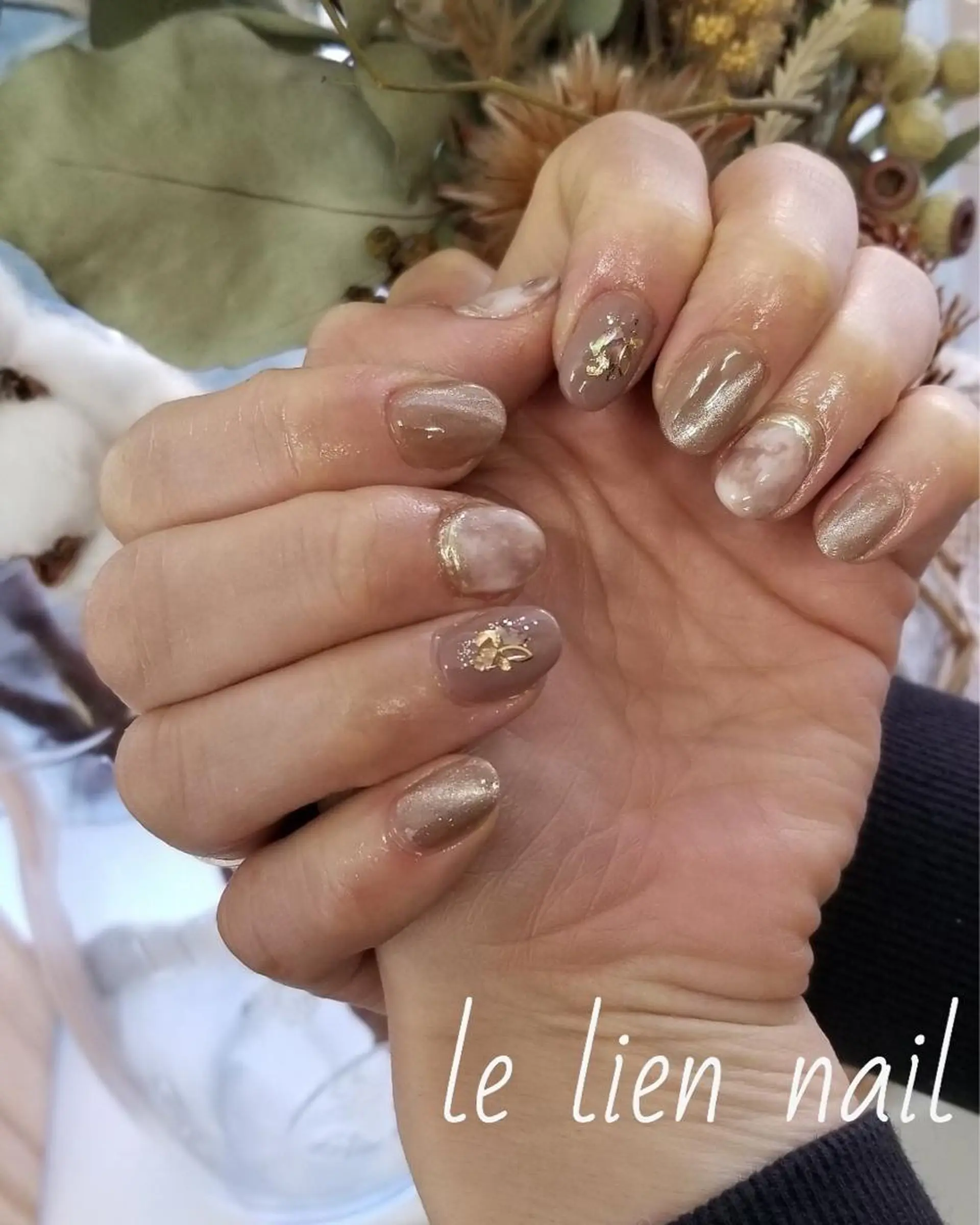 ネイル ハンドネイル le lien nailのネイルデザイン