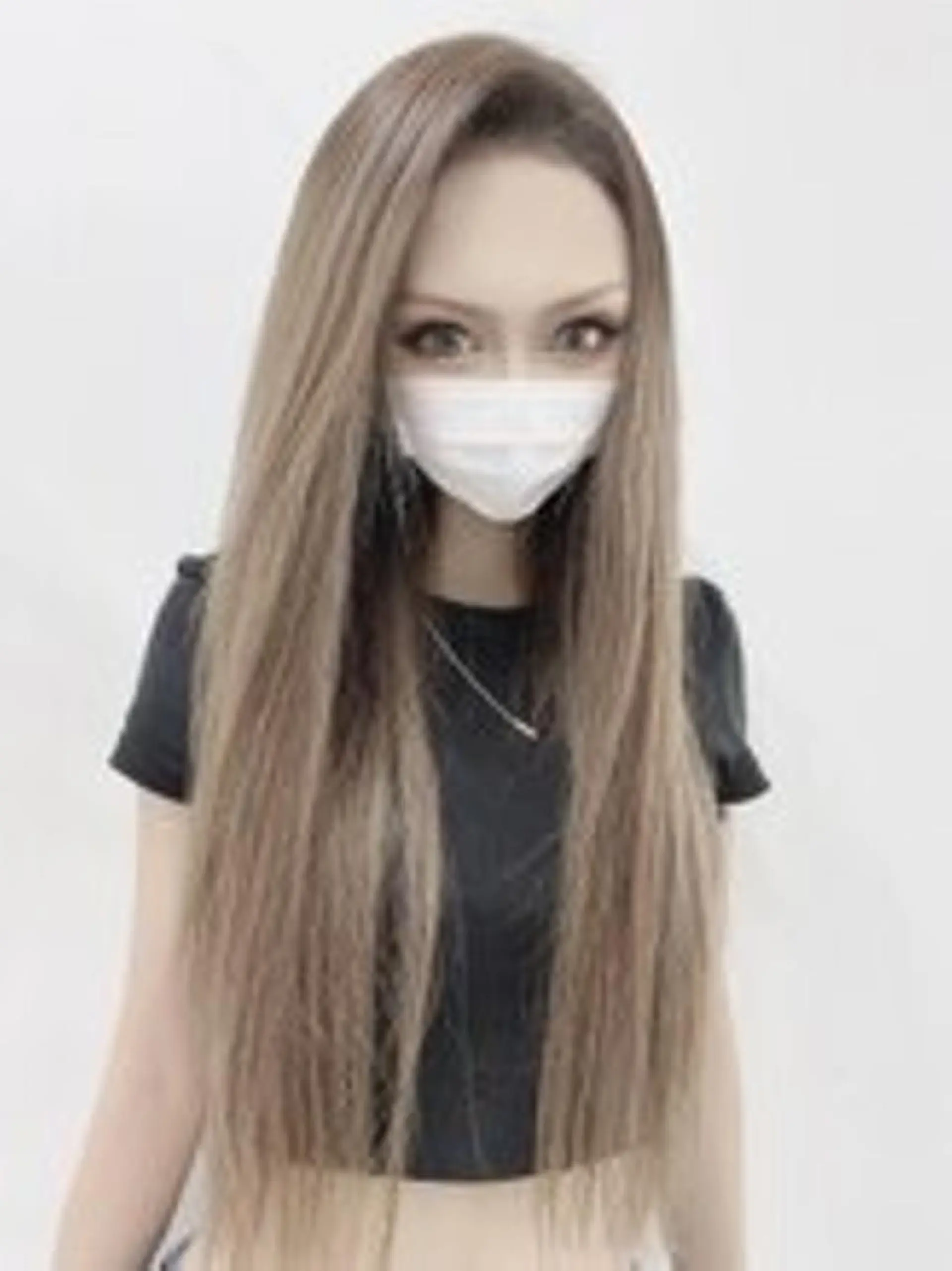 ロング カラー エクステ LuciAのヘアスタイル