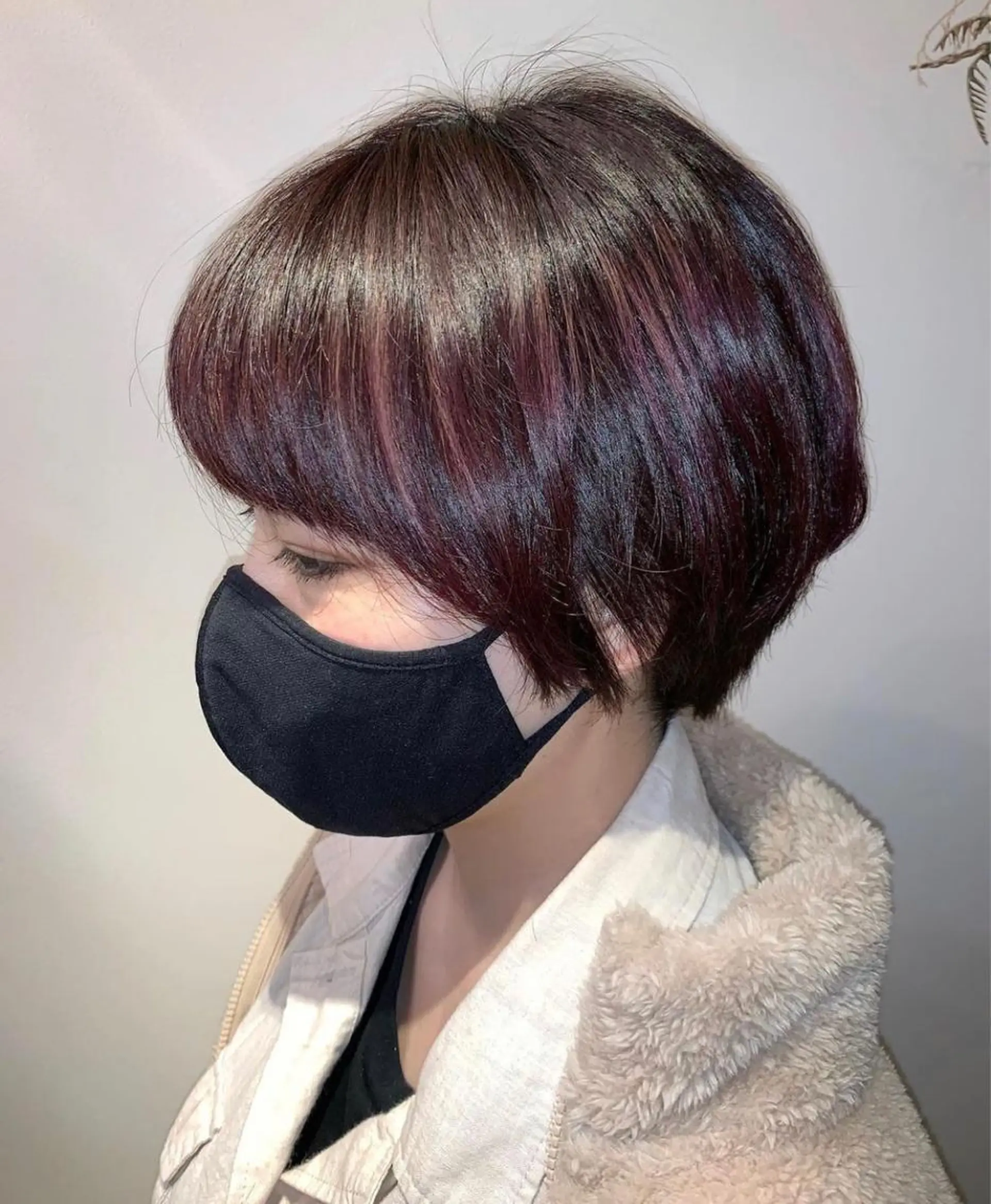 ショート カラー ヘアアレンジ 髪質改善&Spa fee南越谷2号店所属・髪質改善/南越谷/ 山岸彩夏のヘアスタイル