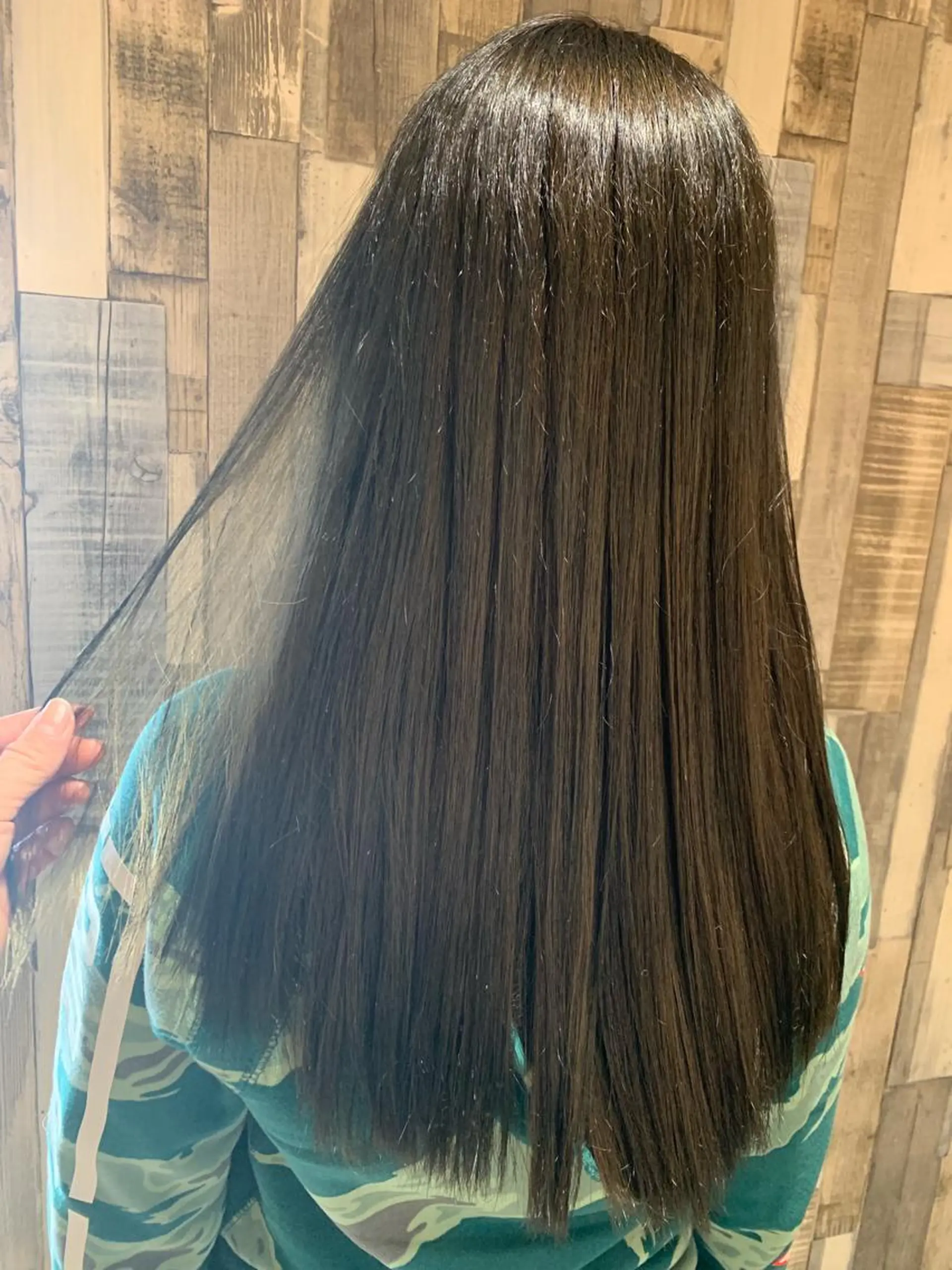 ロング カラー オリーブカラー 韓国🇰🇷 ✂︎hair 内田愛のヘアスタイル