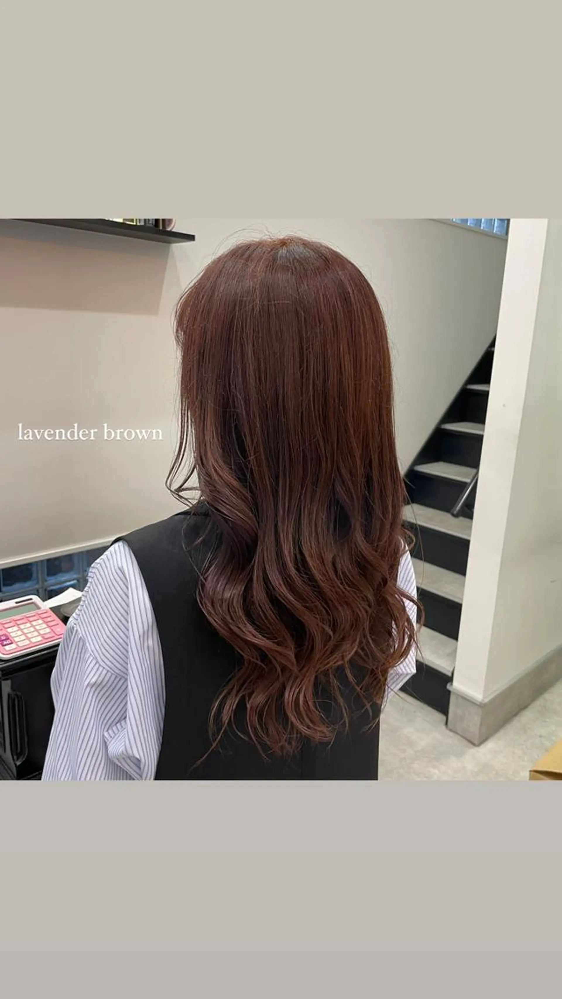 ロング カラー recipe 黒木 彩那のヘアスタイル