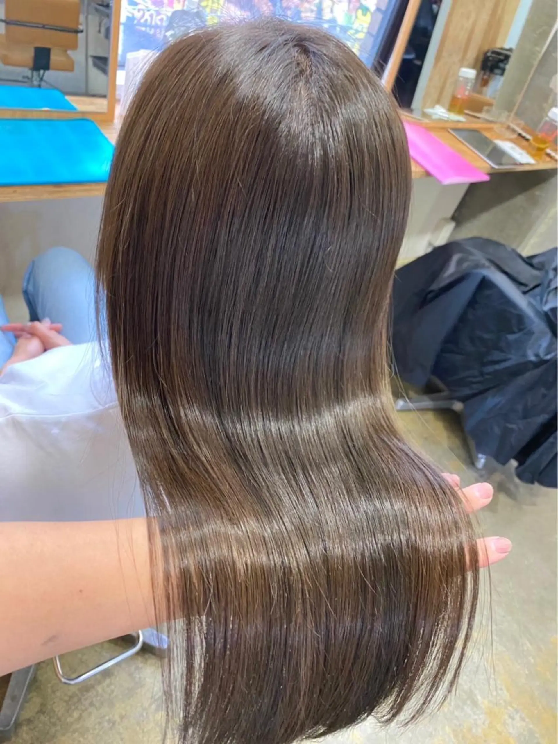 ロング カラー 髪質改善 カット ヘアカラー トリートメント 🌸髪質改善特化🌸 店長　ゆうやのヘアスタイル