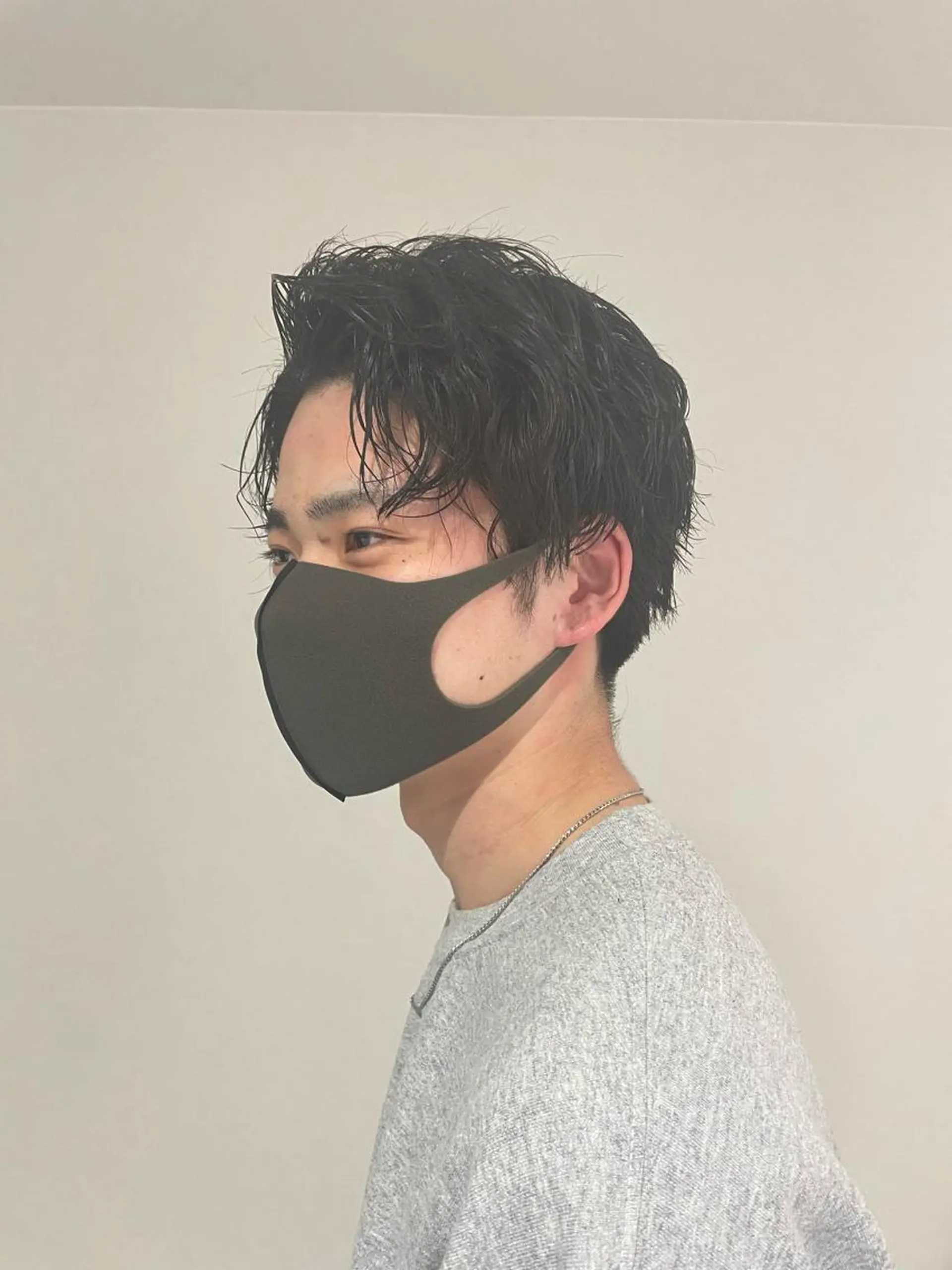 パーマ メンズ 透け感カラー asukaのヘアスタイル