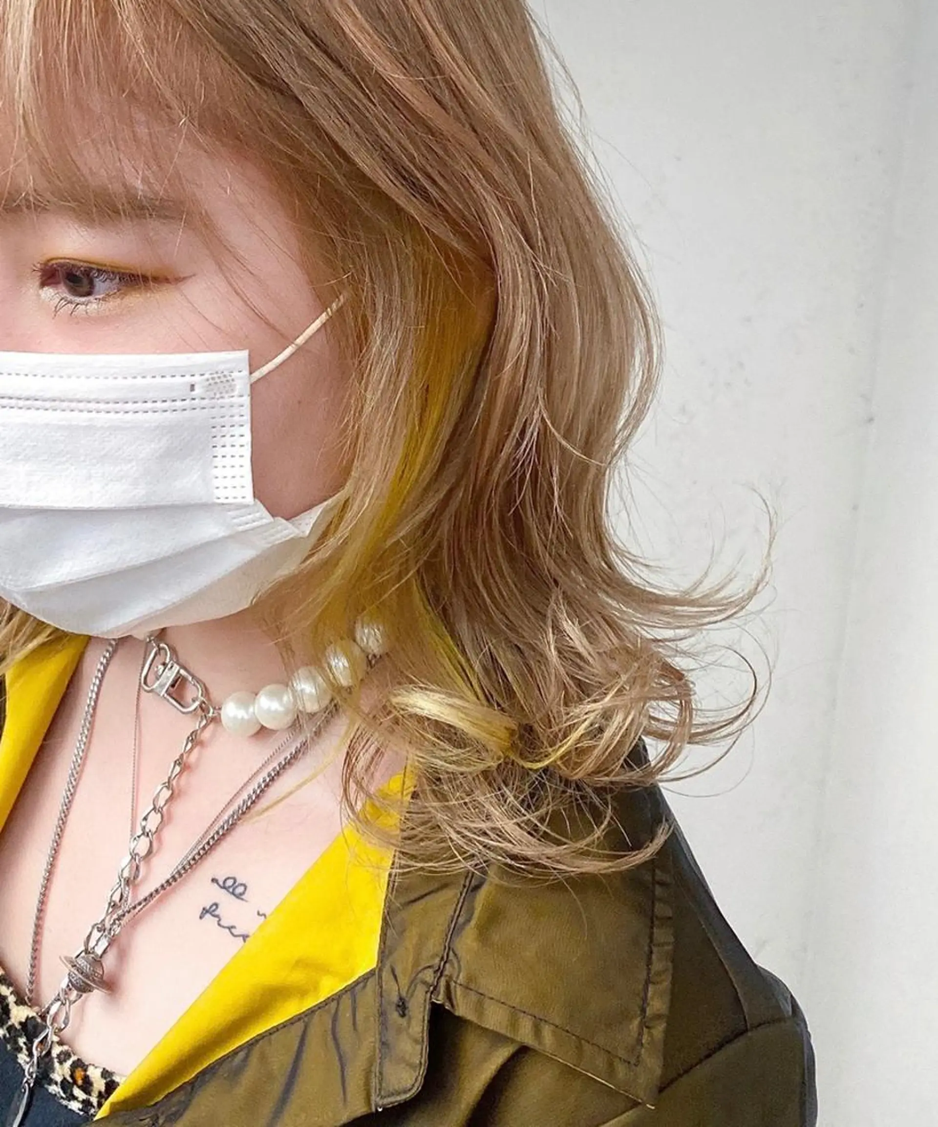 カラー ブリーチ 橋本 しゅうまのヘアスタイル