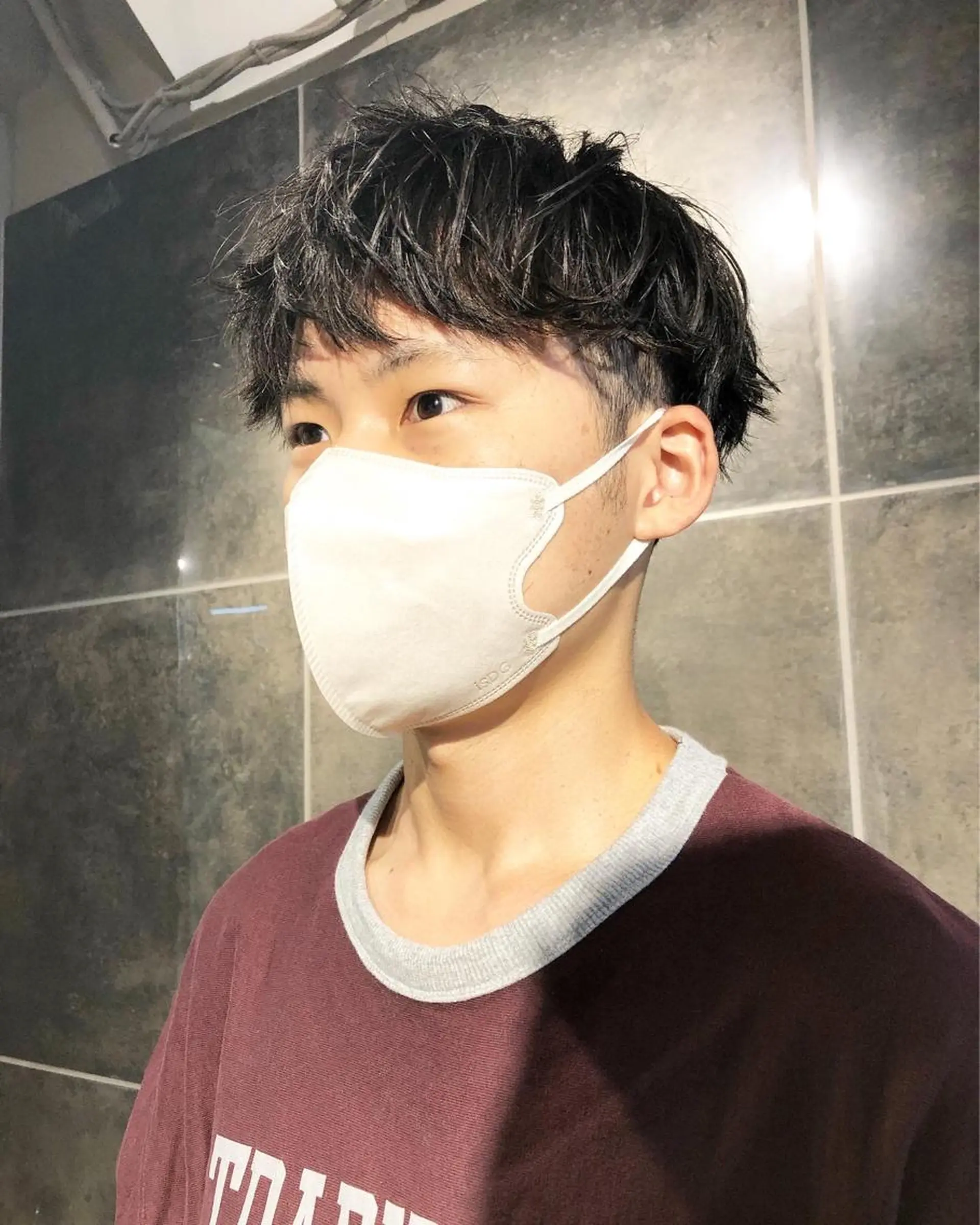 パーマ ヘアアレンジ メンズ カット パーマ トリートメント ヘアセット ainico+所属・メンズ特化✂️栗原 侑也のヘアスタイル