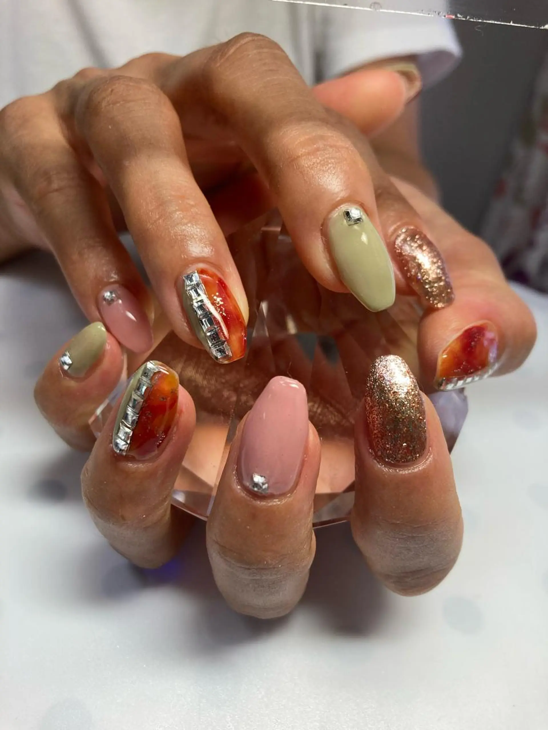 セミロング ネイル nail yukkoのネイルデザイン