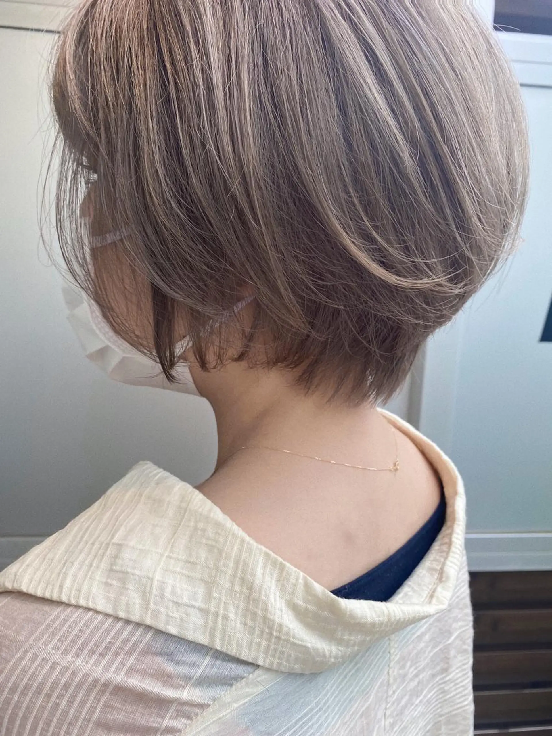 ショート カラー 🕶️佐藤 海李🐏のヘアスタイル