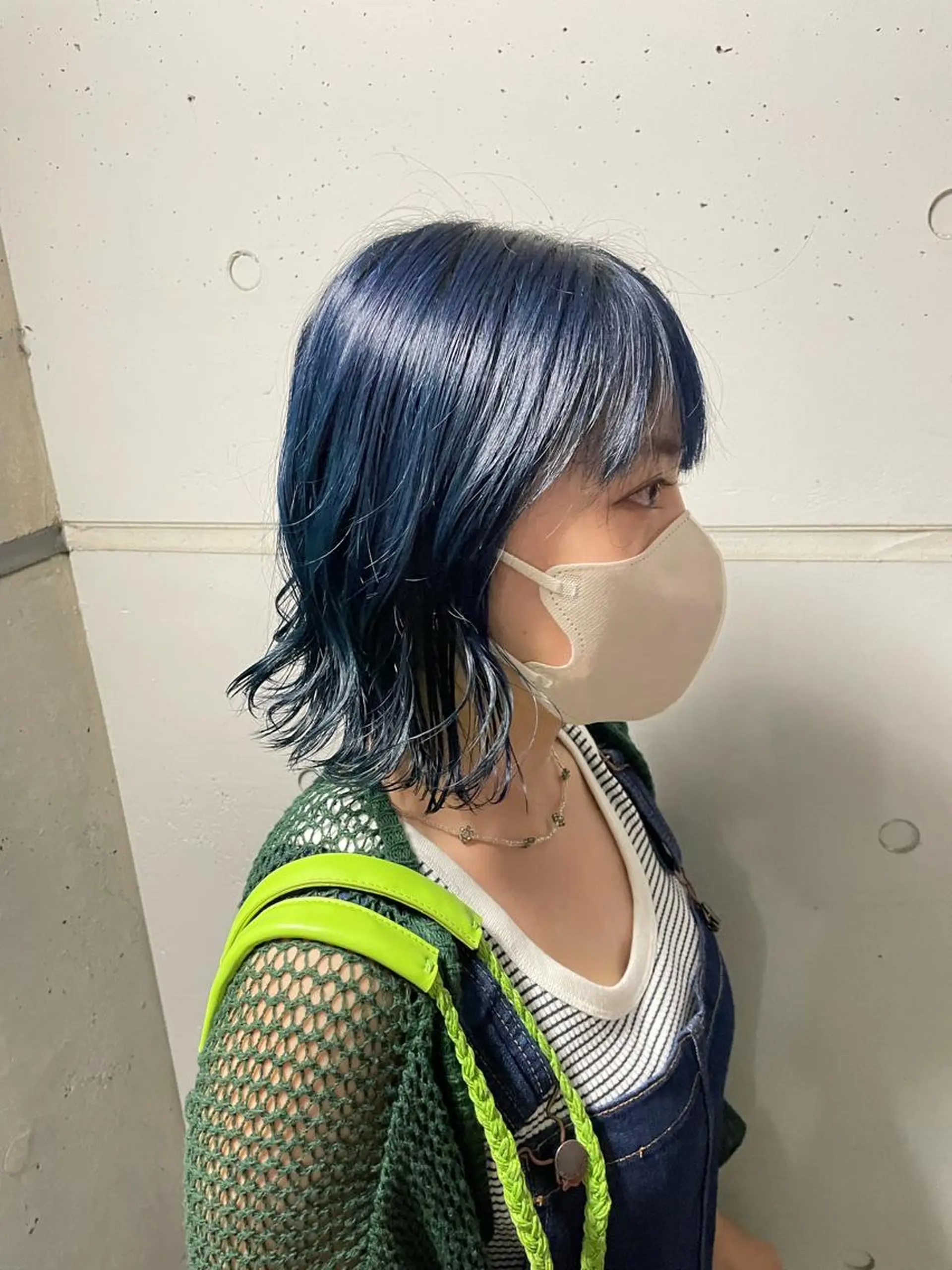 カラー ボブ、レイヤー、 ハイトーン、古淵のヘアスタイル