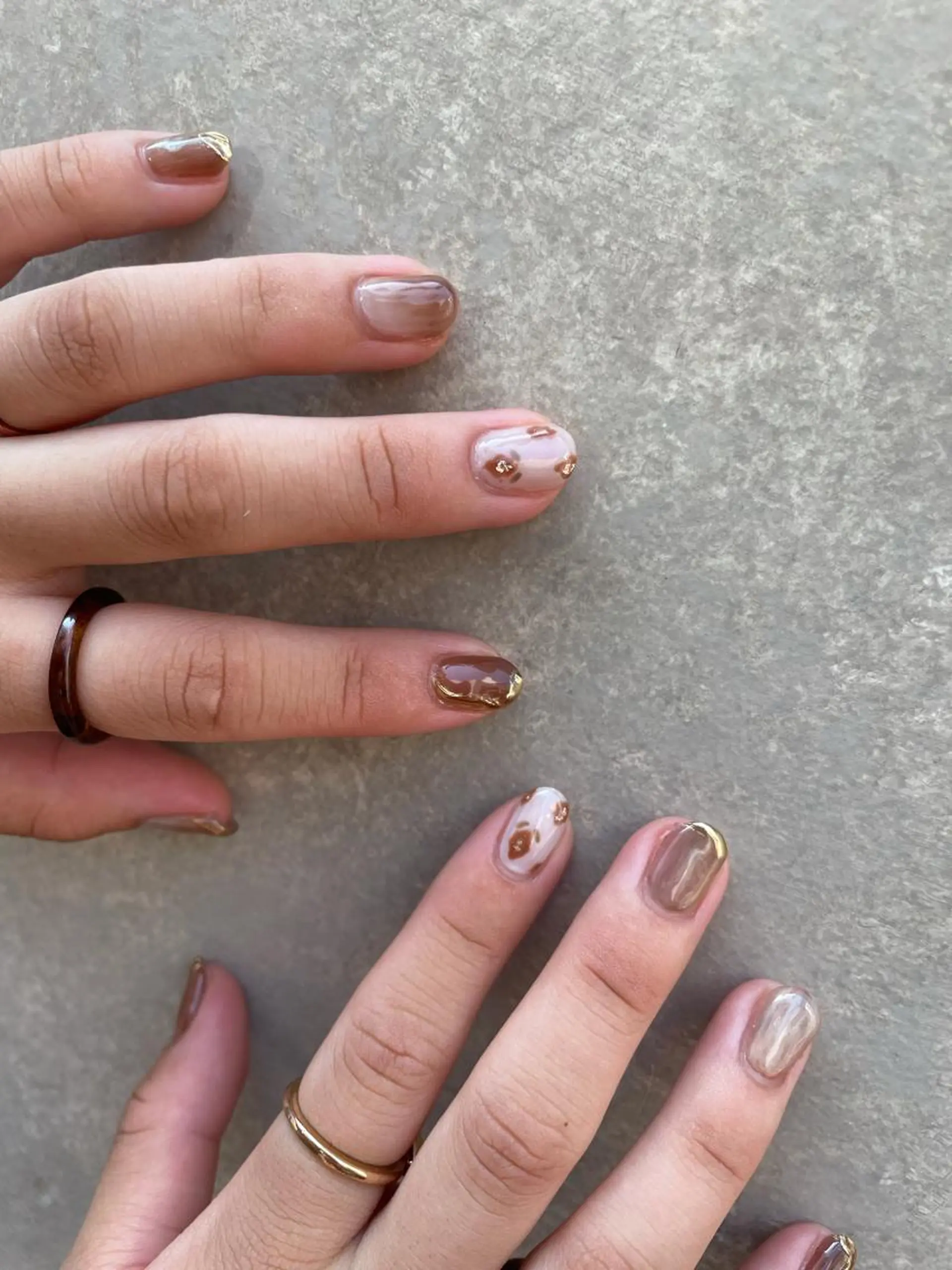 カラー ネイル ハンドネイル 【淡色color/ nail】maikoのネイルデザイン