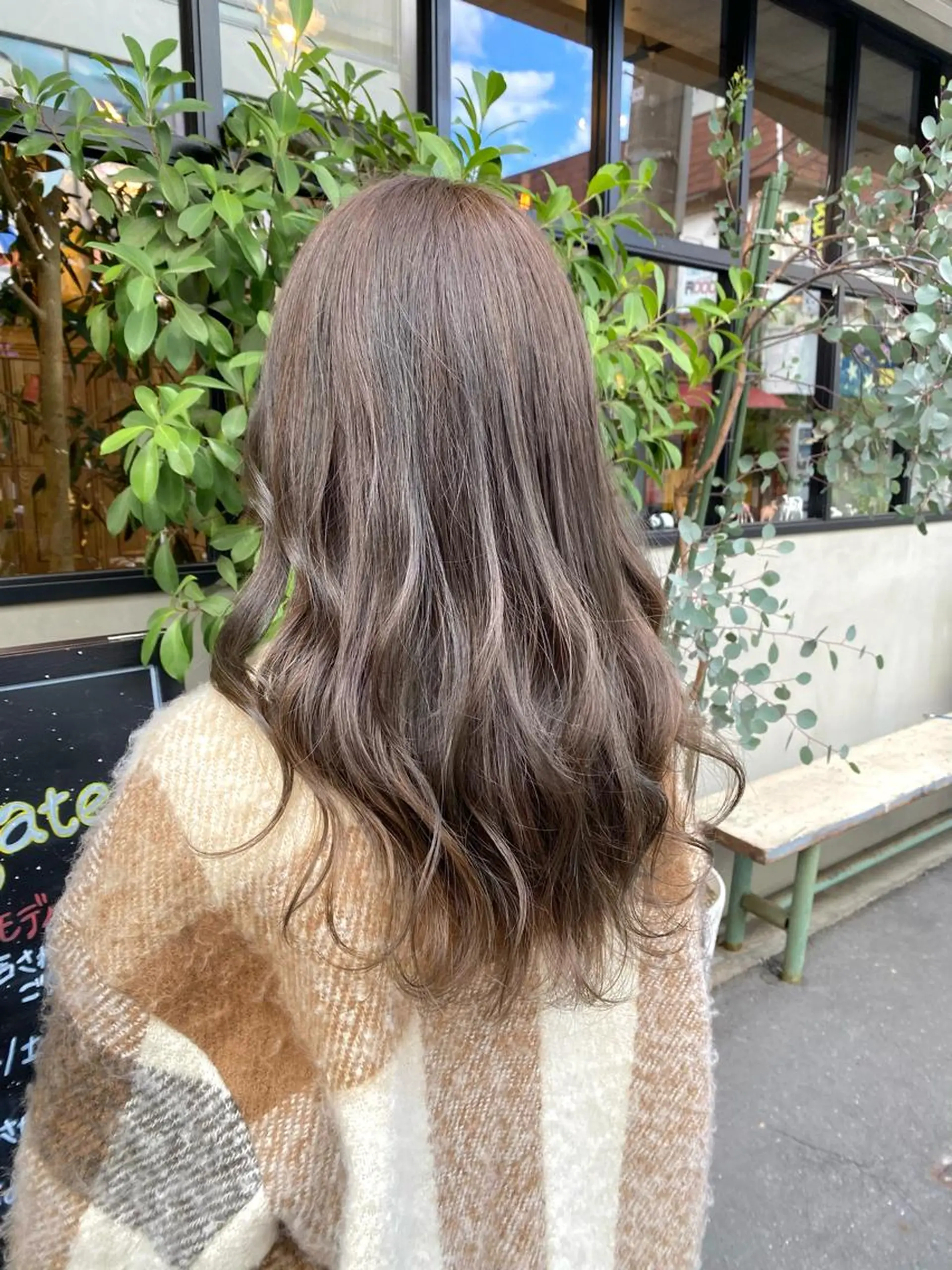 ロング カラー ヘアカラー トリートメント 【縮毛矯正特化】 kyokaのヘアスタイル