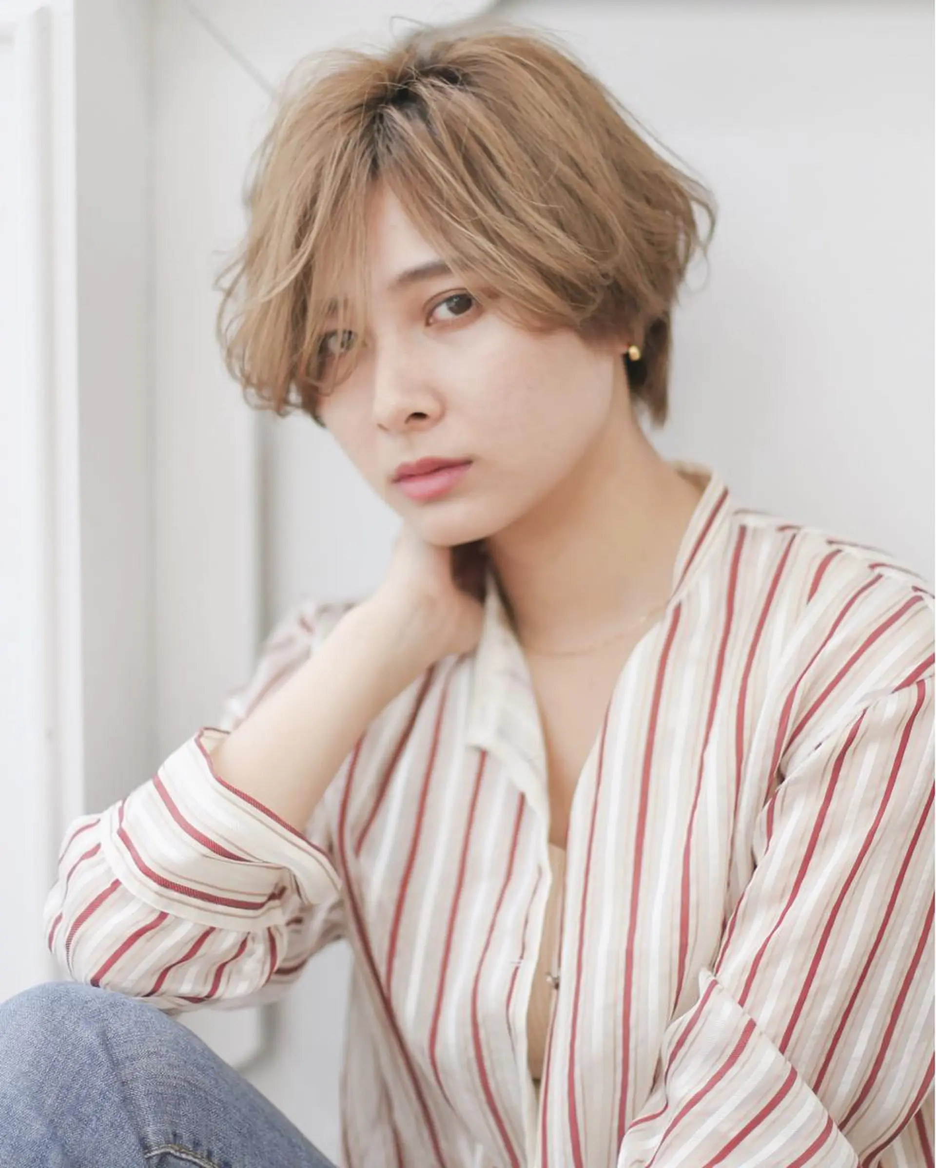 ショート カット ヘアカラー ヘッドスパ ＨＩ ROのヘアスタイル
