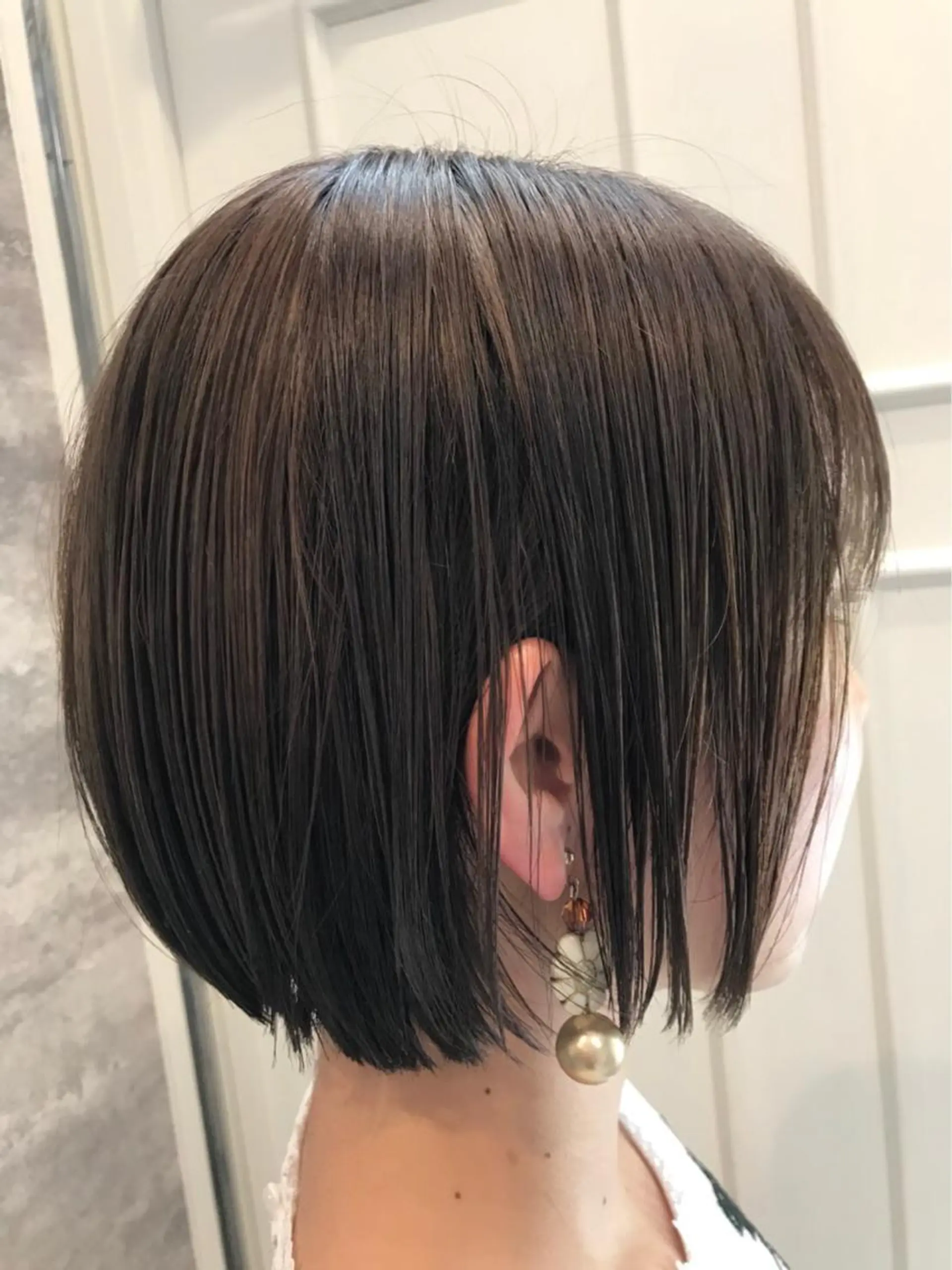 ショート カラー ベージュカラー ボブ 💈Blanco💈 カラー&ケア🌈のヘアスタイル