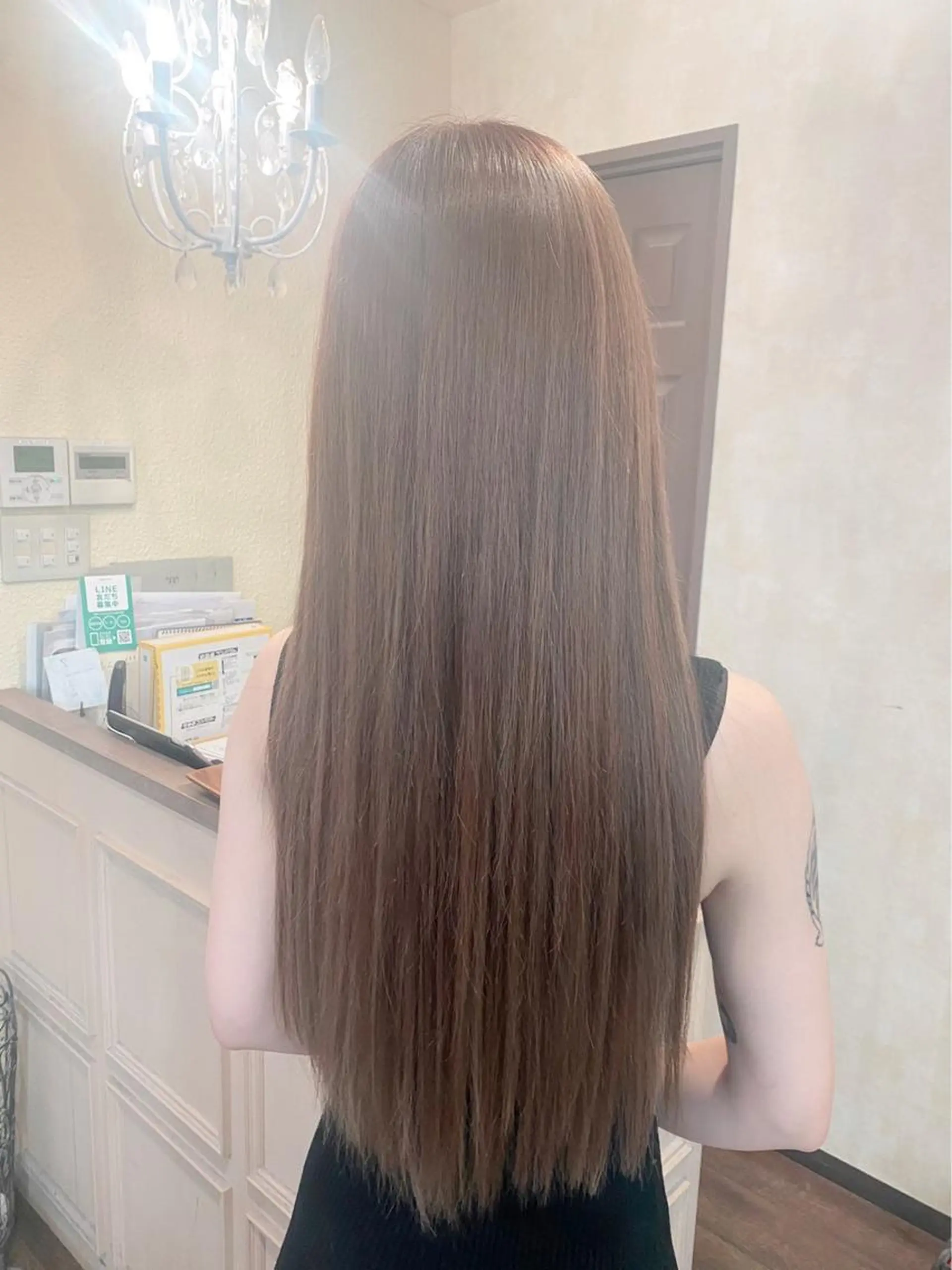 ロング ヘアアレンジ シールエクステ エクステ ロング カット エクステ MagicMush ✴︎シールエクステのヘアスタイル