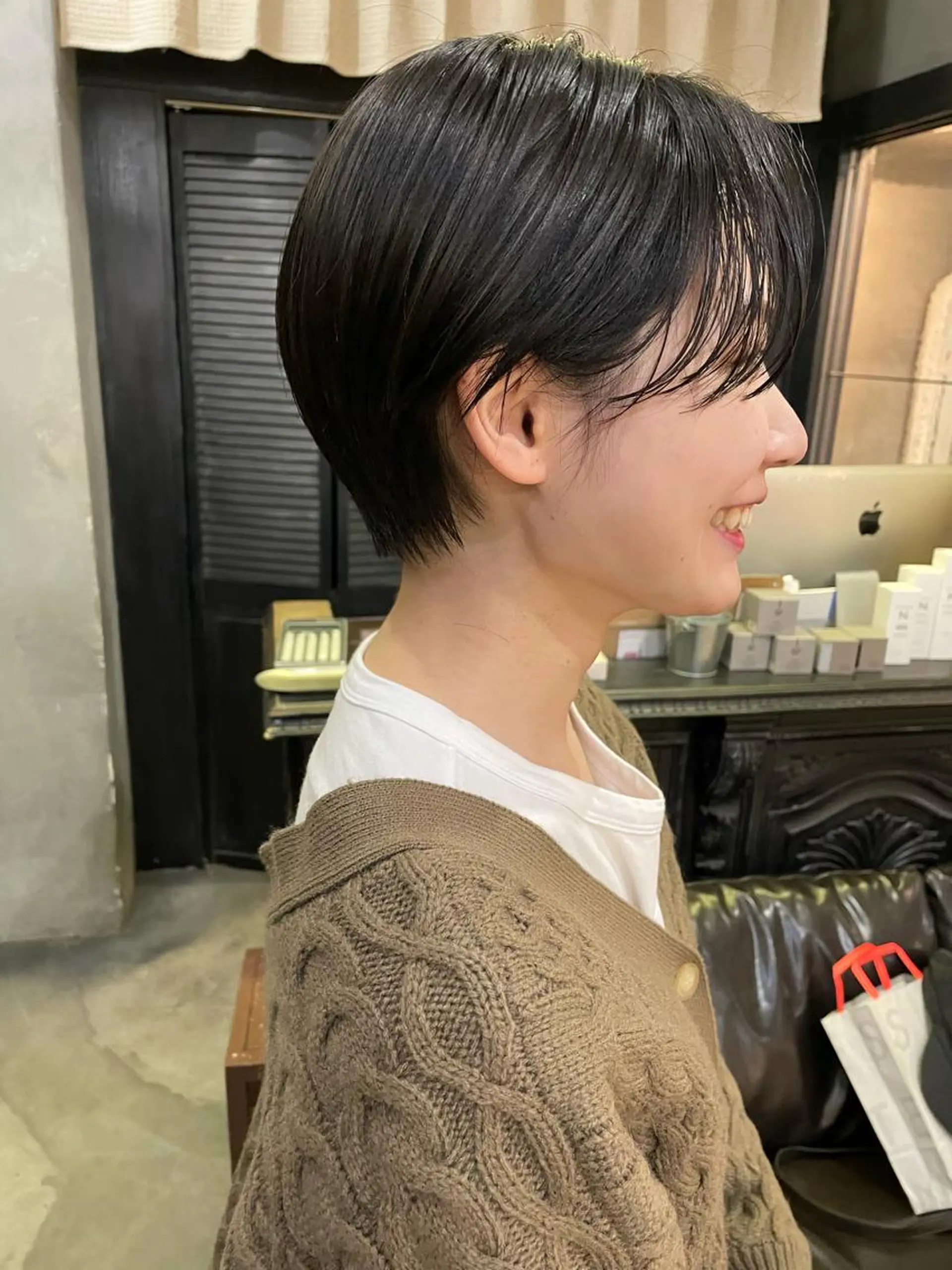 ショート ハンサムショート ショートヘア カット ヘアカラー トリートメント ショート・ボブ ・ウルフ✂︎IMAIのヘアスタイル