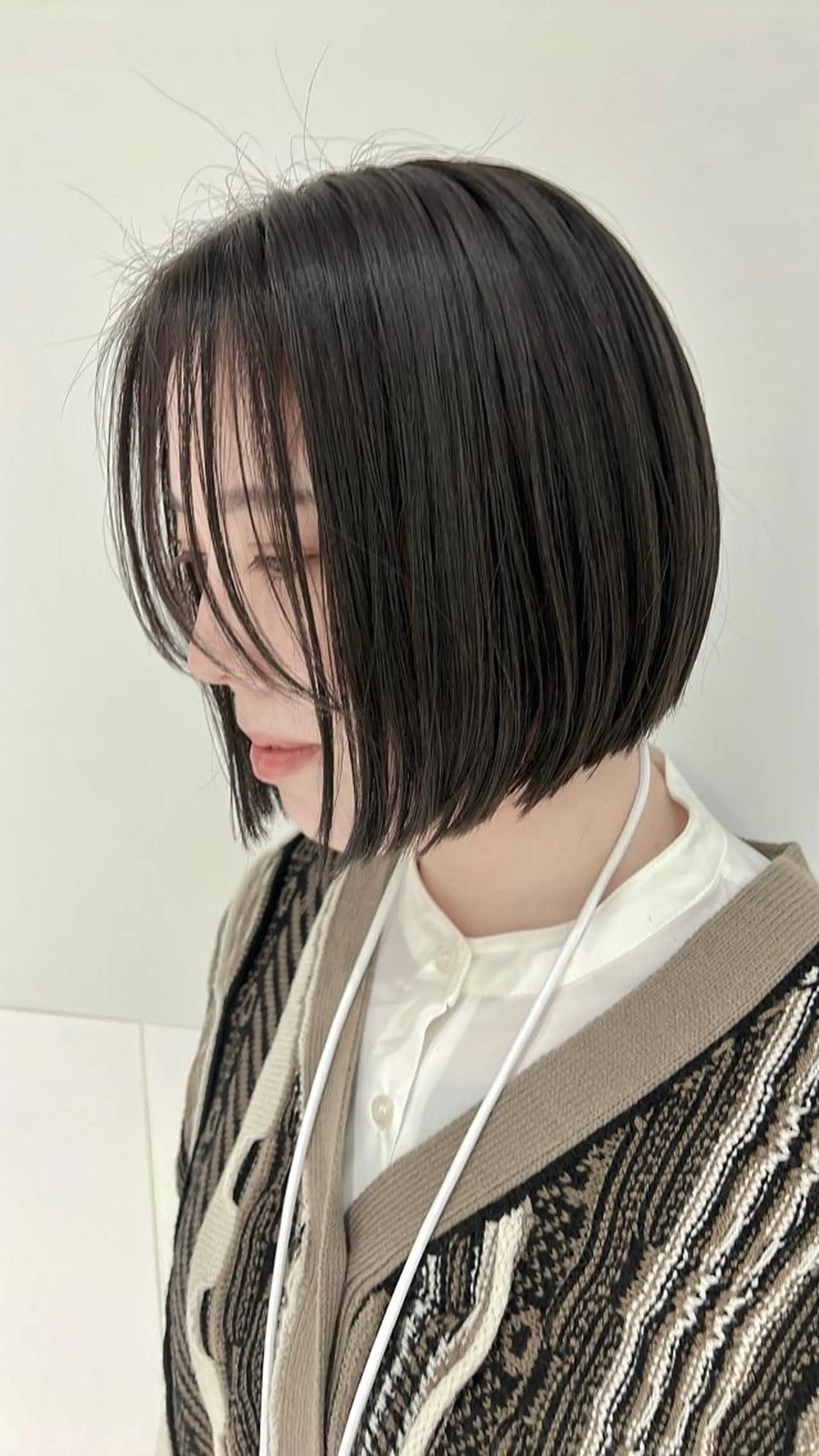 ショート カラー カット ヘアカラー 宮永 智香のヘアスタイル