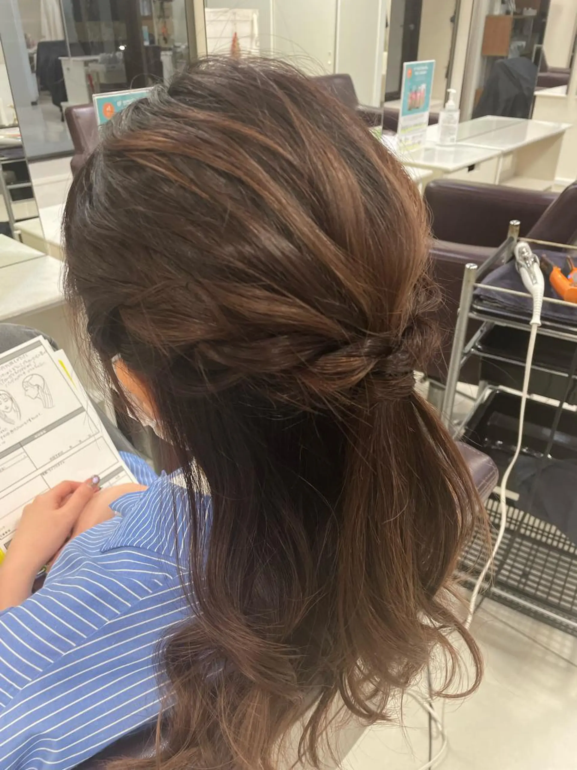 セミロング ヘアアレンジ XANADU上野店 🐼ﾖｺﾊｼのヘアスタイル
