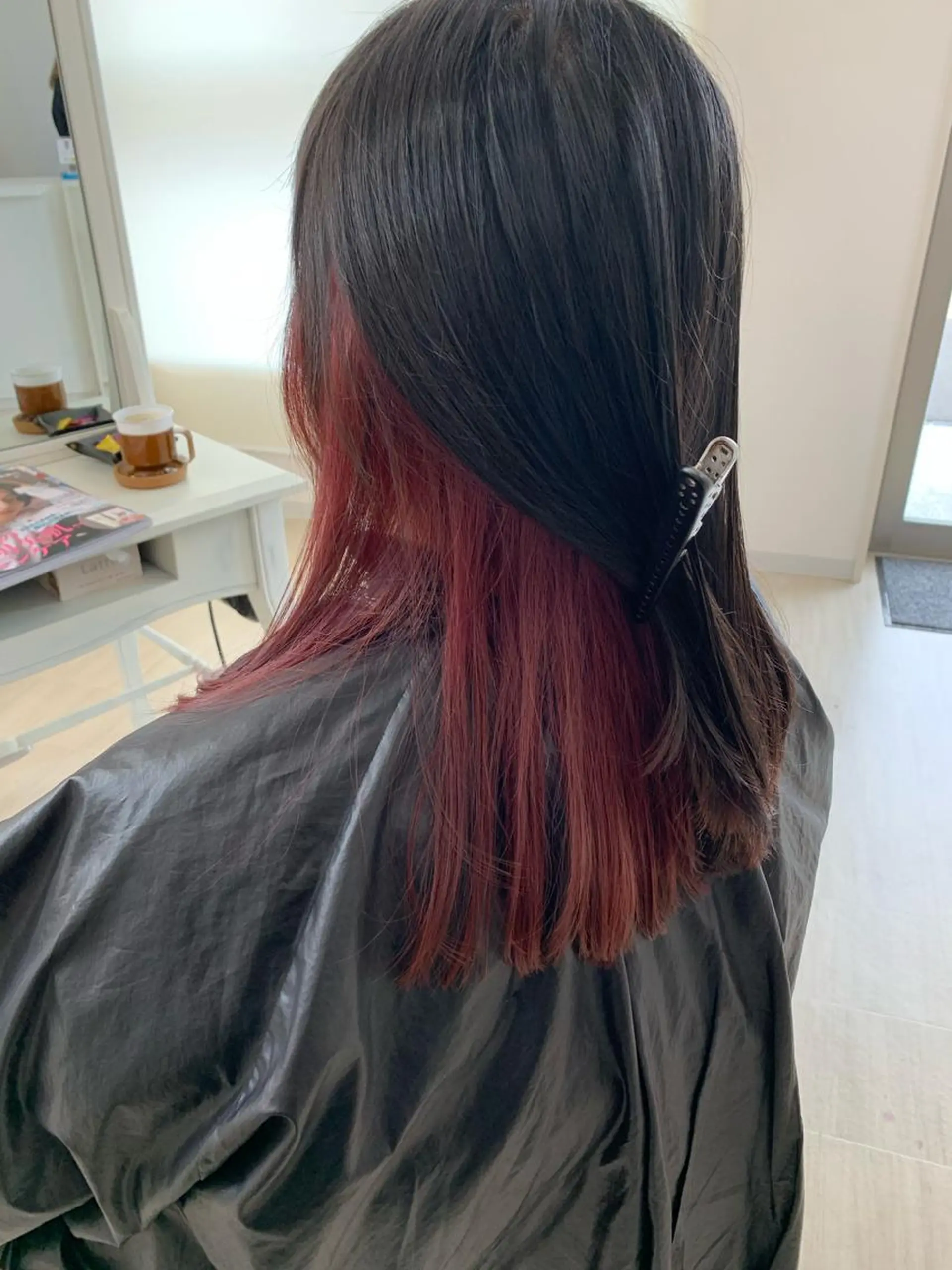 ロング カラー 大橋 一智のヘアスタイル