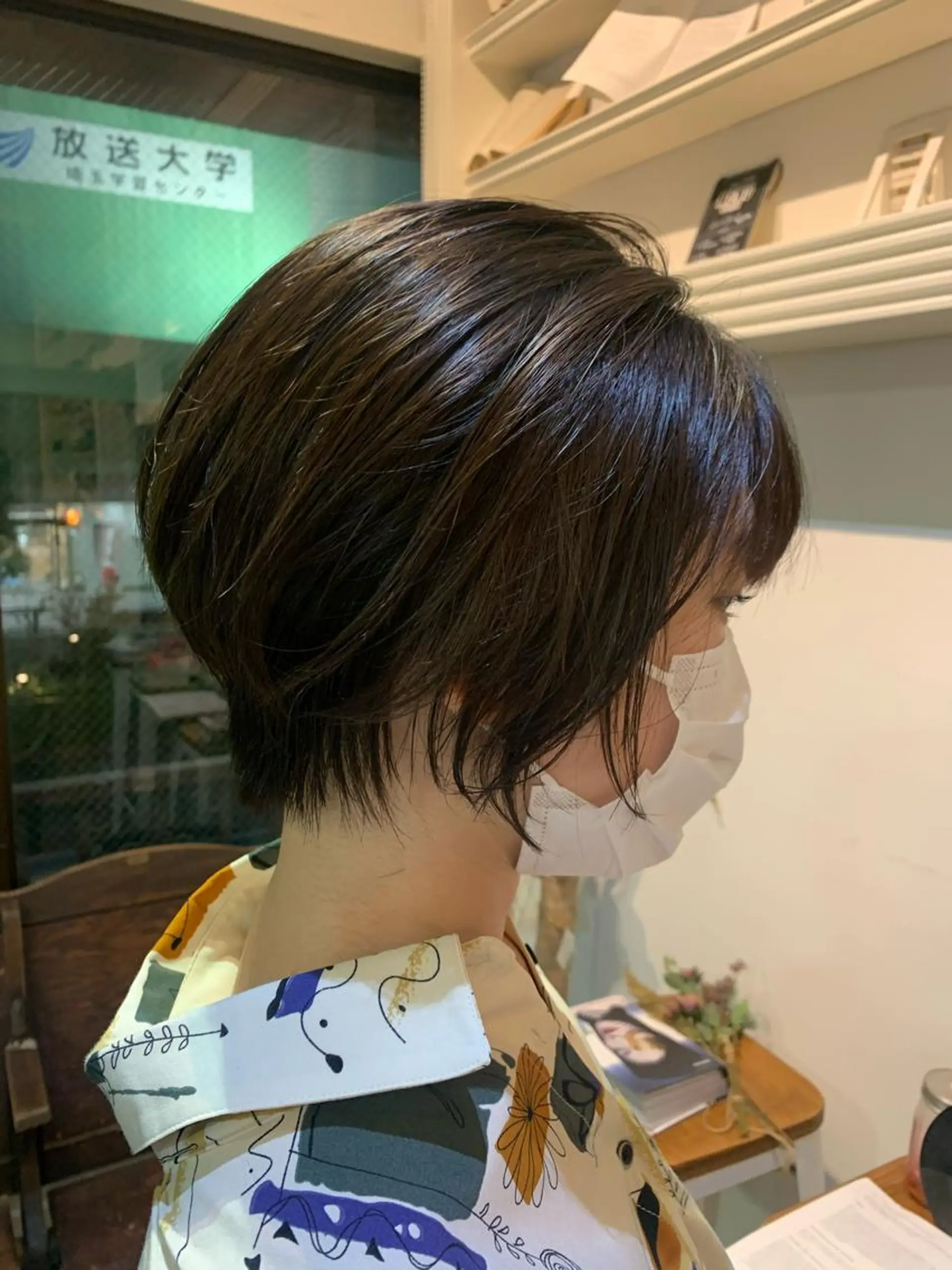 ショート ショートヘア 小顔カット カット 山口 竣也のヘアスタイル