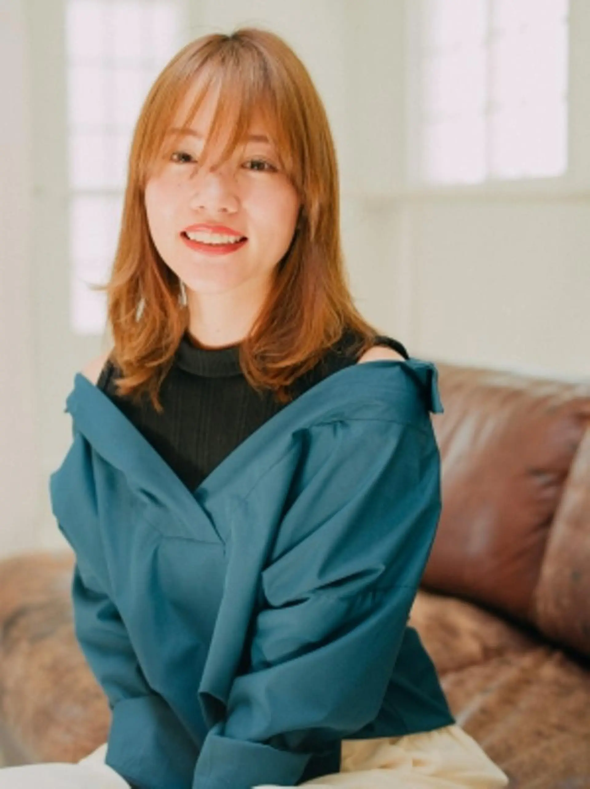 ミディアム カラー パーマ amie所沢駅 プロペ通り店【アミ】のヘアスタイル