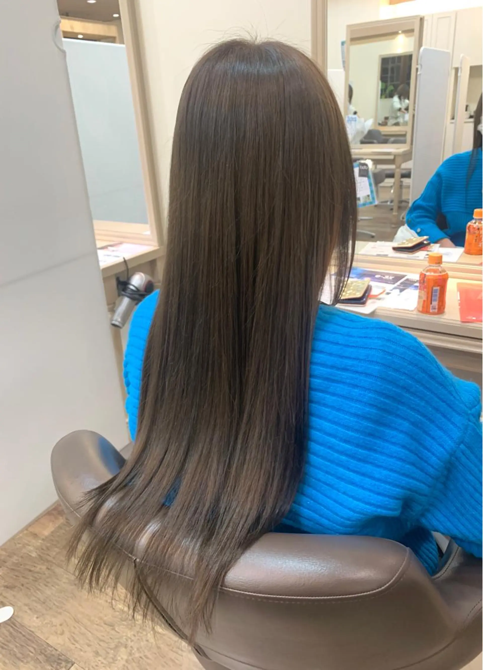 カラー 透明感カラー グレージュ イルミナカラー スターダスト ヘアカラー 🦋艶モテカラー/ヘ アセット🦋YURIのヘアスタイル