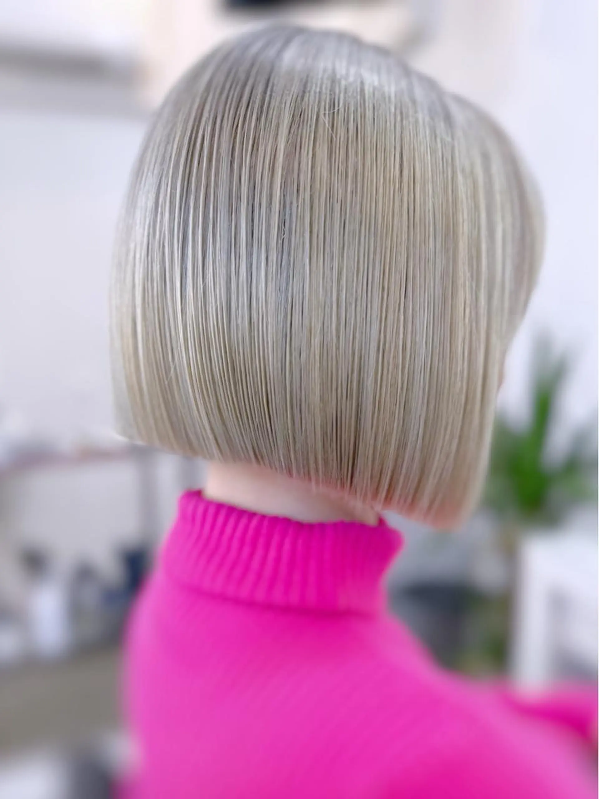 ショート ハイライト 髪質改善 レイヤーカット トリートメント 酸性ストレート カット ヘアカラー トリートメント WHALE hair salon所属・WHALE hair salonのヘアスタイル
