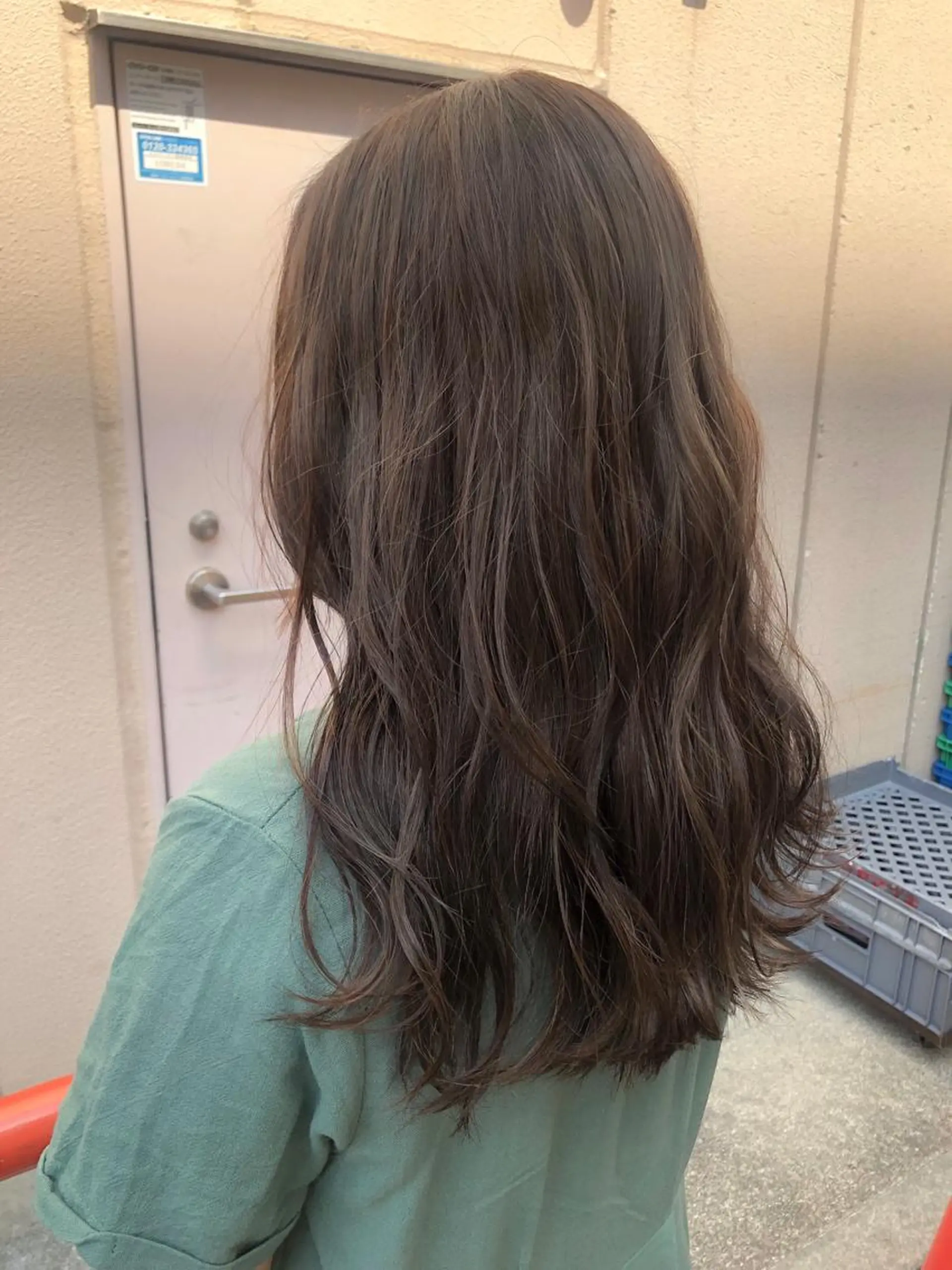 セミロング カラー ヘアアレンジ カット ヘアカラー トリートメント 川田流輝 艶髪カラー/髪質改善のヘアスタイル