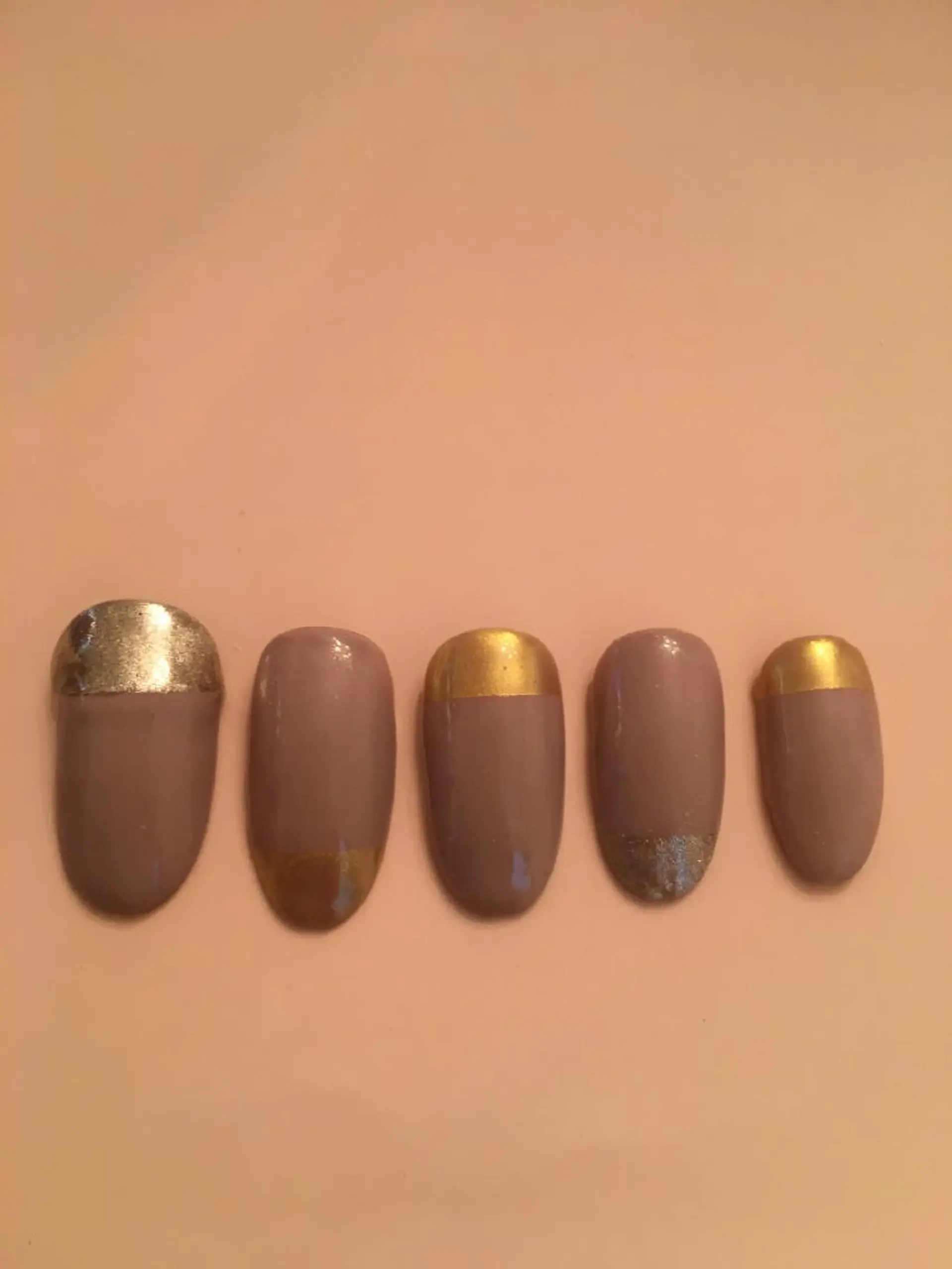 ネイル フレンチネイル ミラーネイル シンプルネイル ネイルサロン ショコラのネイルデザイン