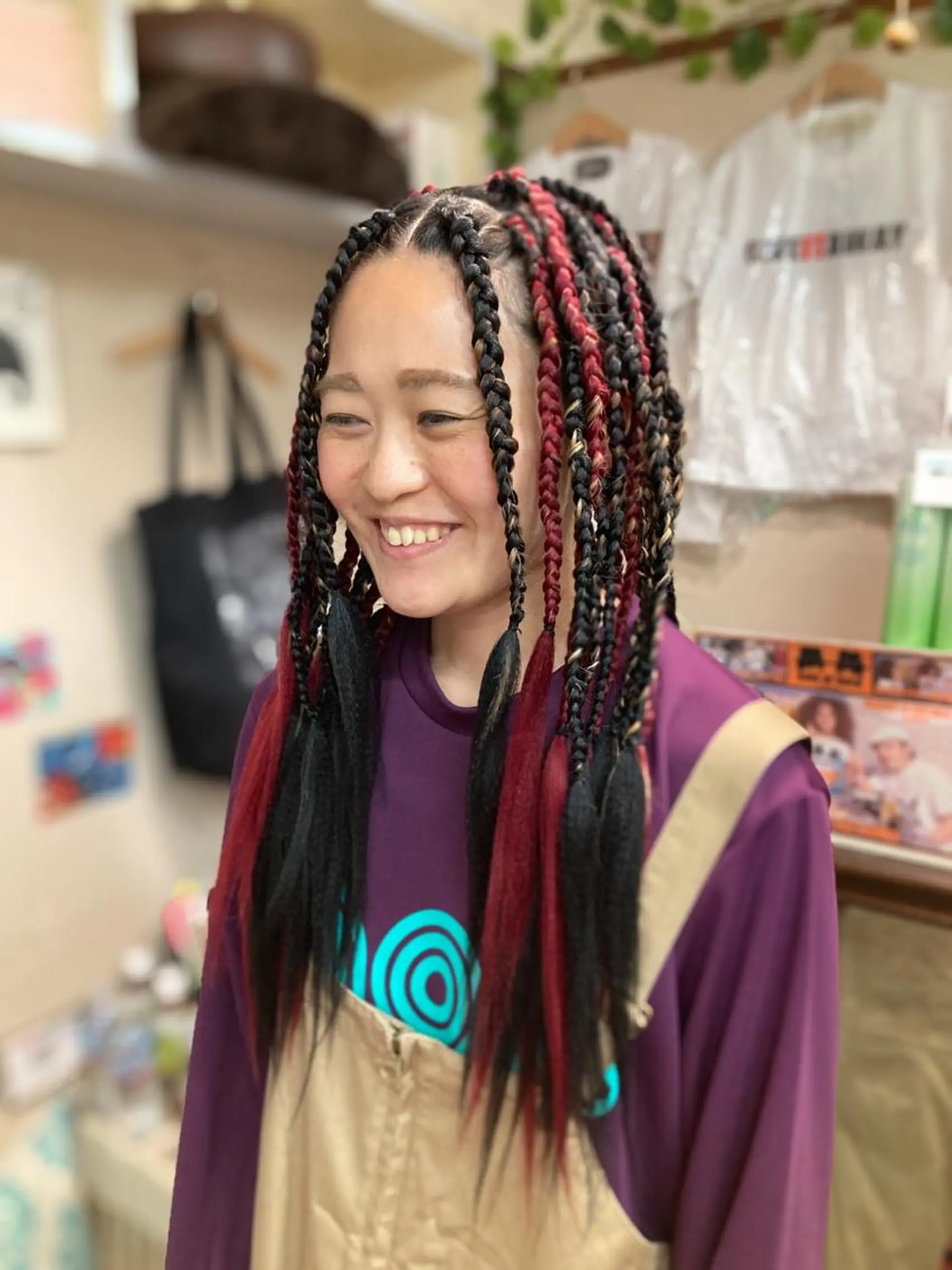 ミディアム エクステ エクステ scamp所属・井島 翠のヘアスタイル