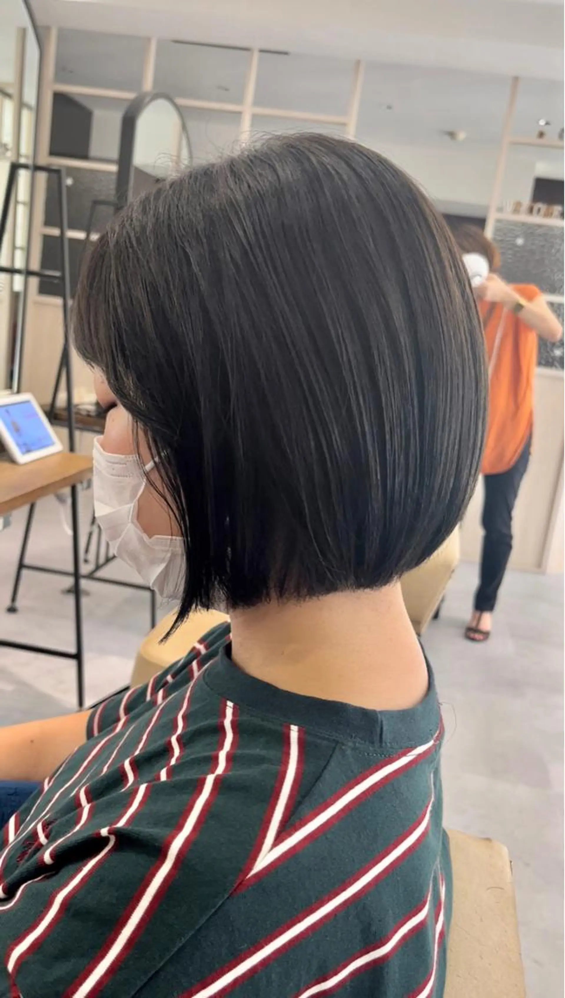 ショート 縮毛矯正/髪質改善 斉藤春のヘアスタイル