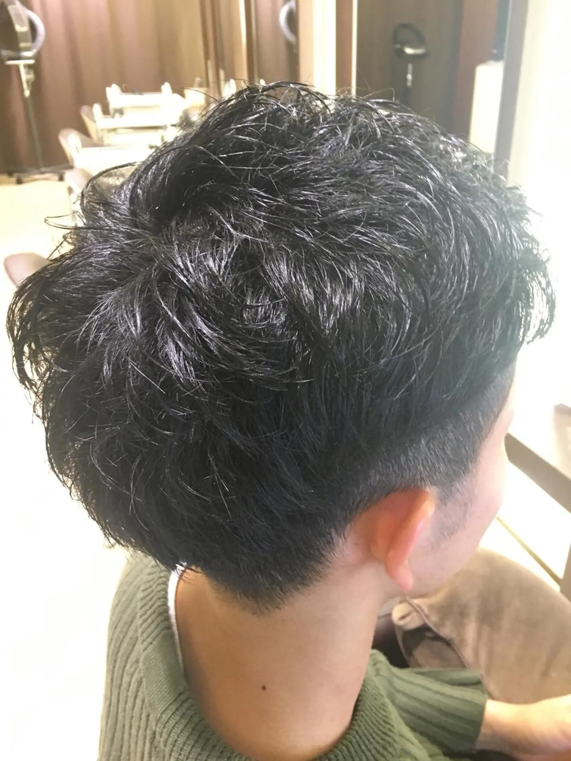 メンズ カット 伊藤 元気のヘアスタイル