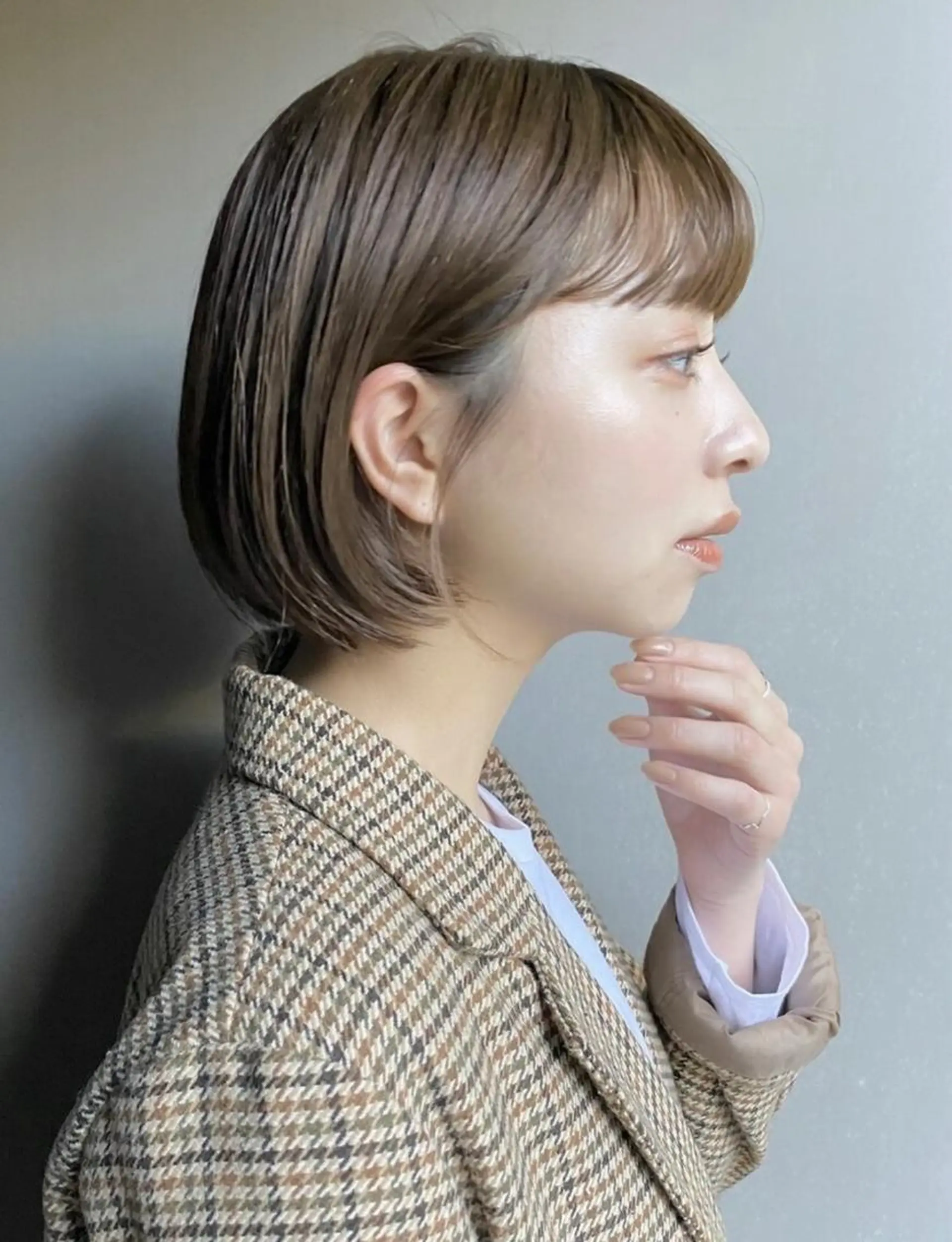 ショート カラー パーマ ヘアアレンジ カット ヘアカラー kazane｜ 🪽艶感× hairのヘアスタイル