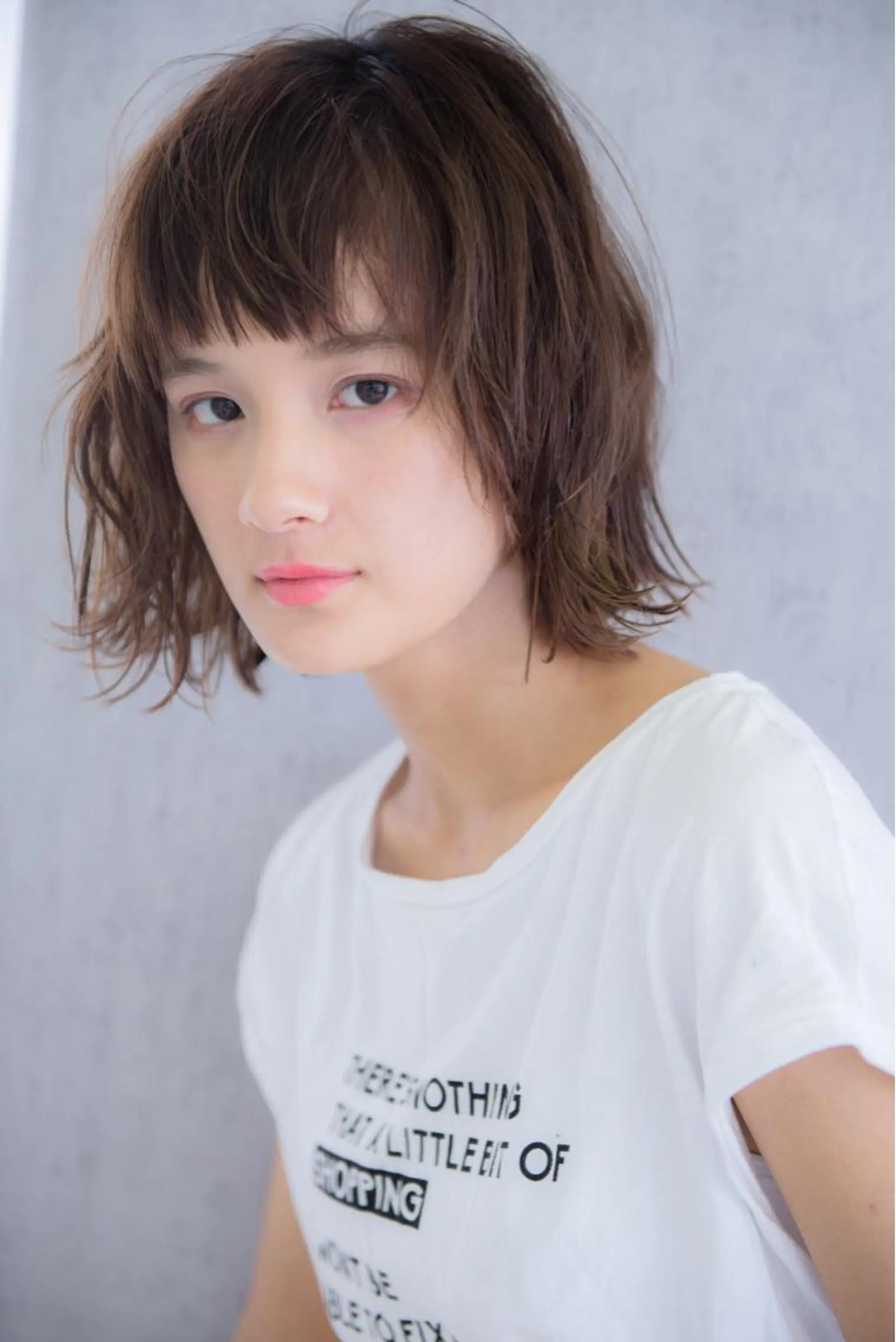 ショート カラー 似合わせカット カット ヘアカラー トリートメント Neolive caffのヘアスタイル
