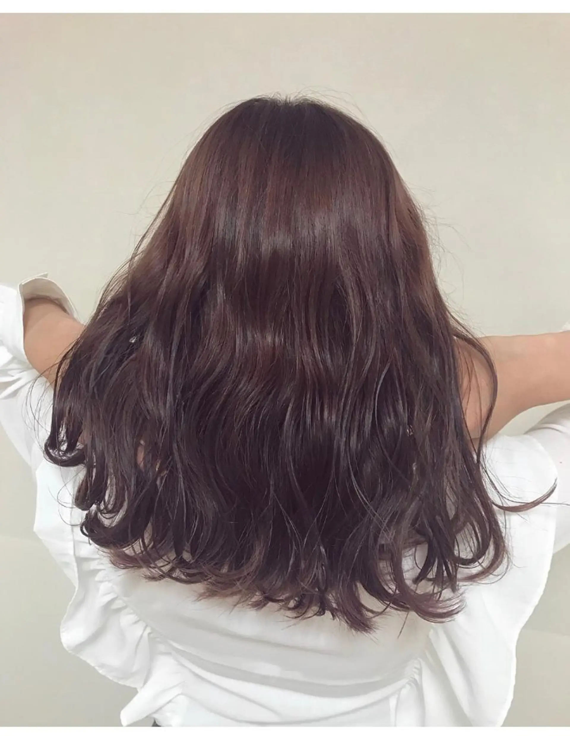 セミロング カラー アッシュ ピンクカラー ピンクアッシュ 丸谷 みくのその他イメージ